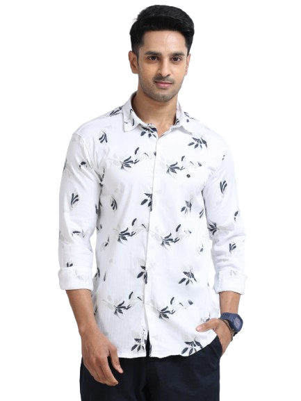 Men Premium Printed Casual Shirt