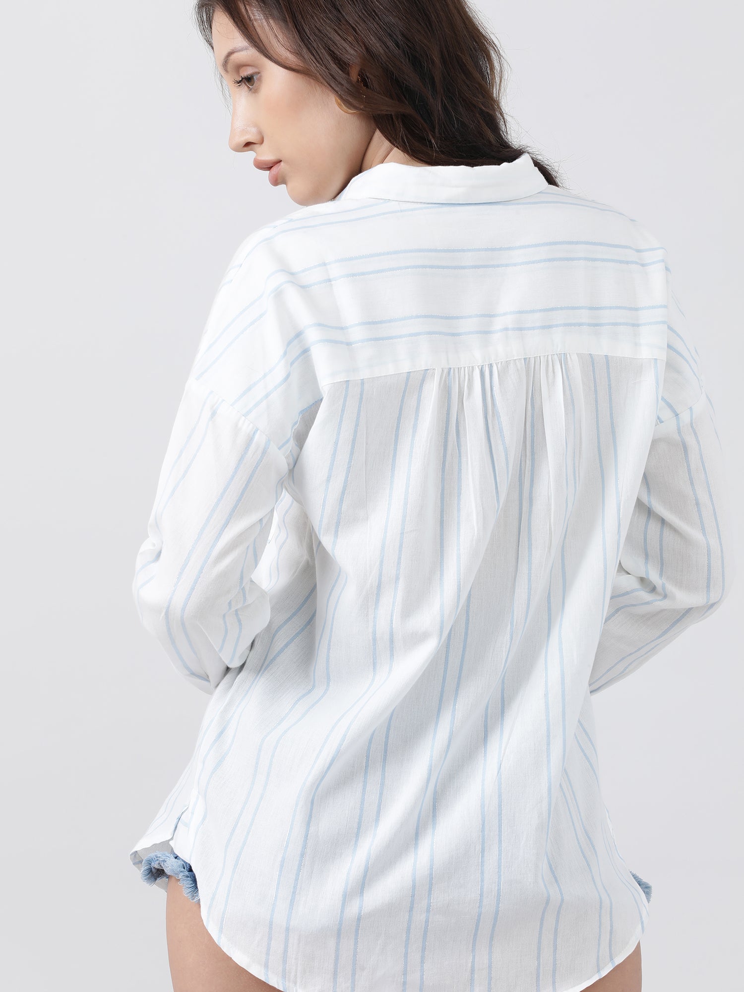 Women Regular Fit White Shirt