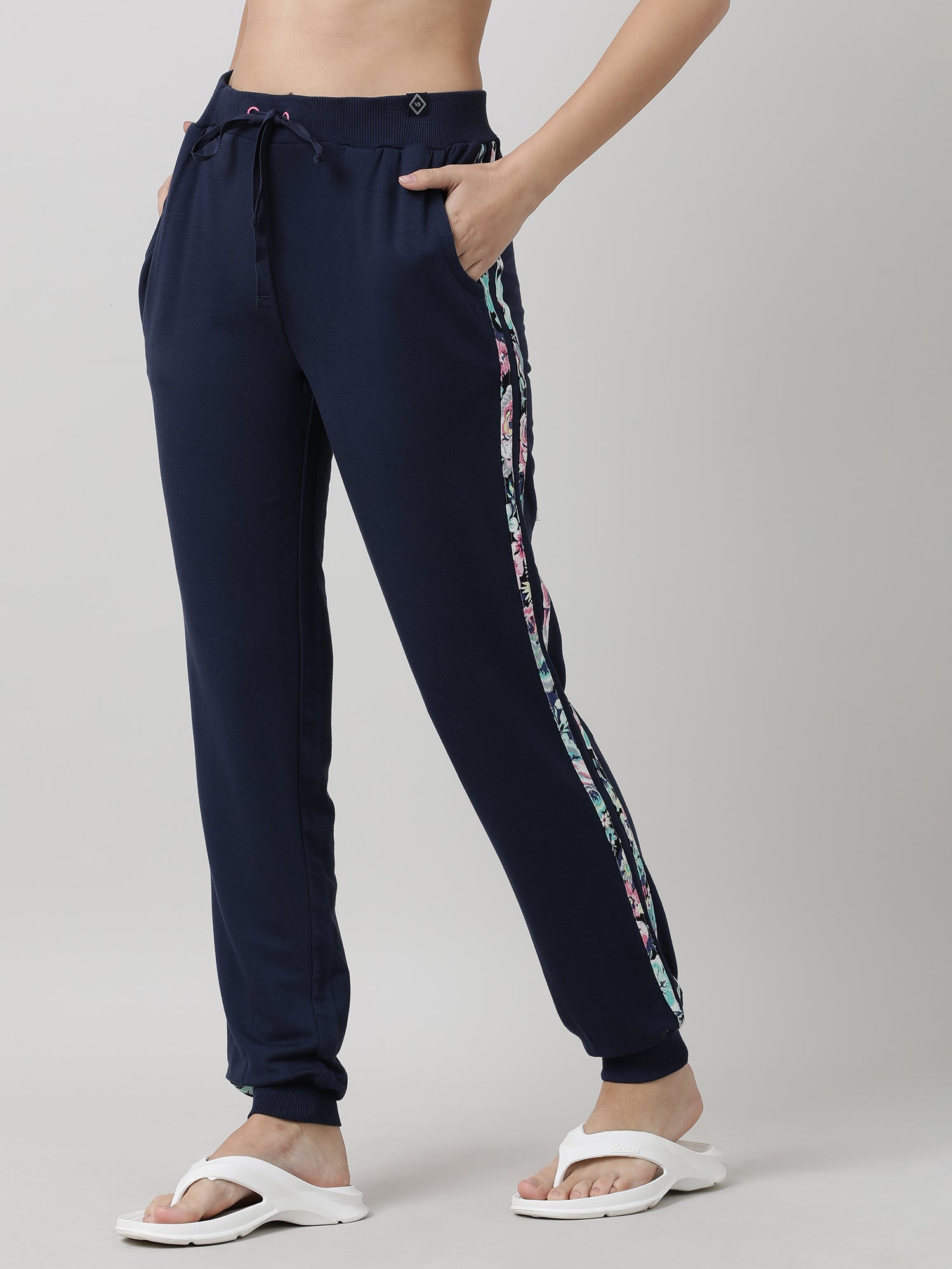 Women Navy Blue Joggers