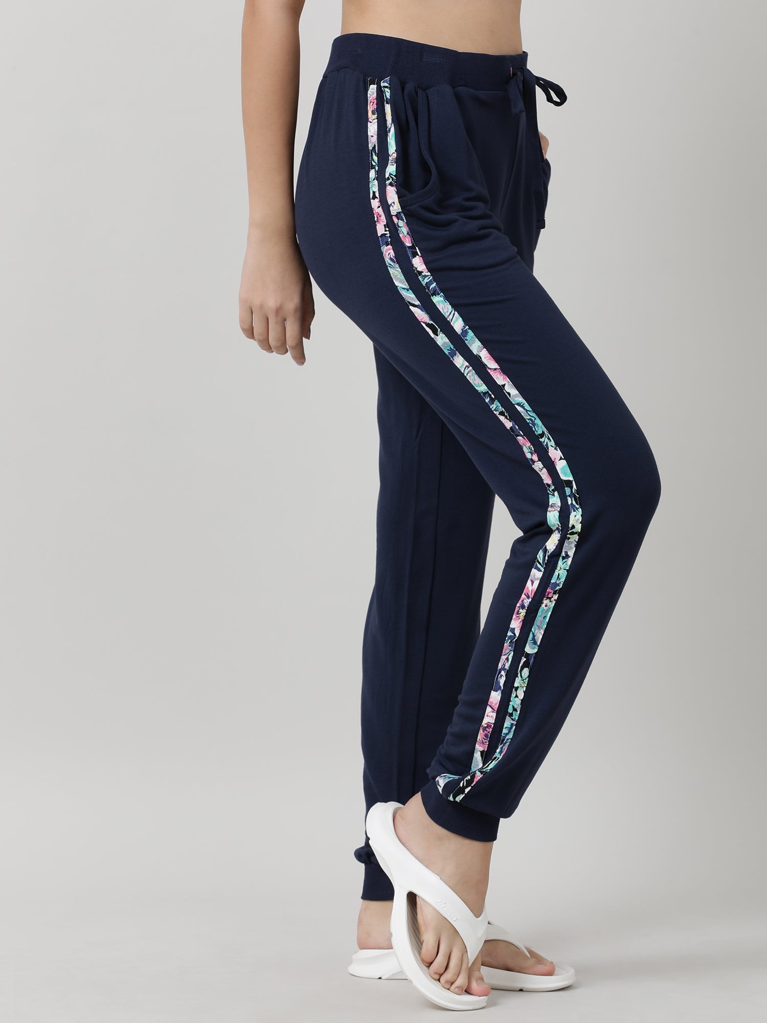 Women Navy Blue Joggers