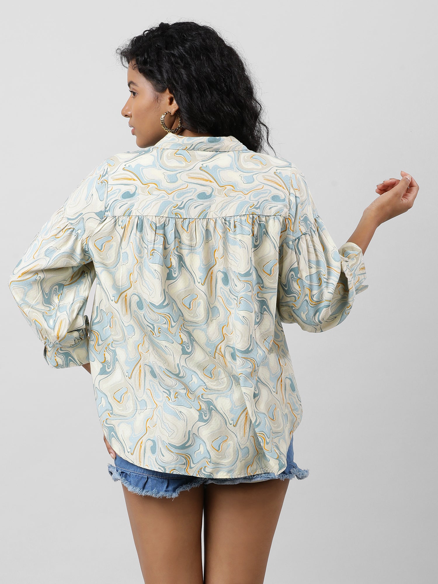 Buttoned Up Printed Shirt