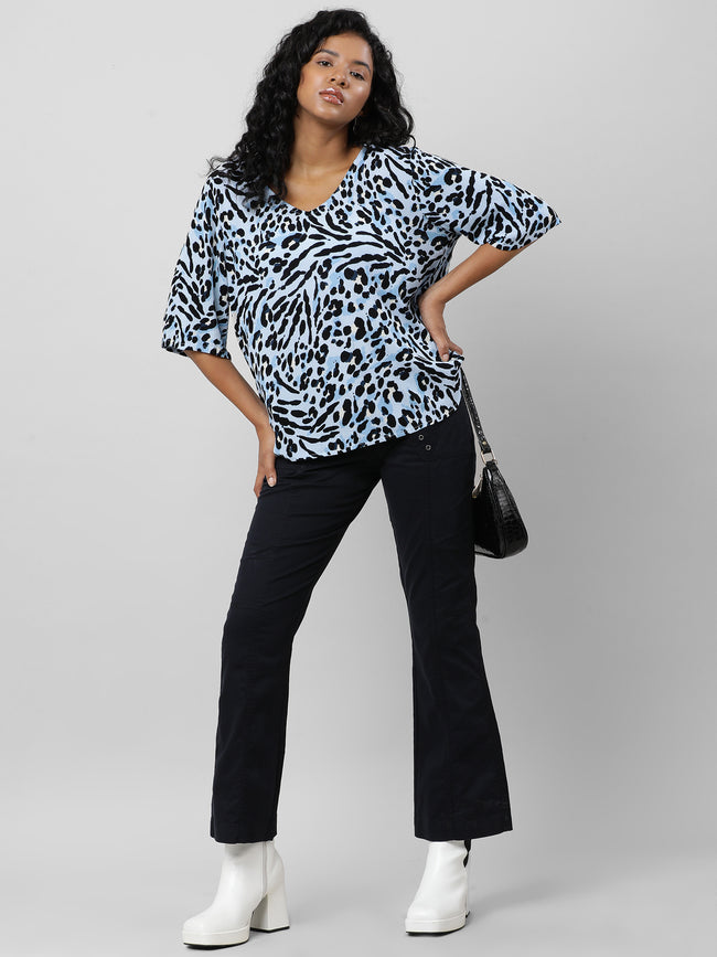 Women Funky Print Top