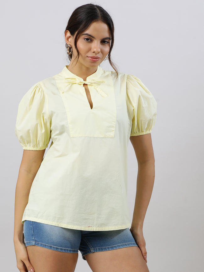 Women Sunny Tie Up Top