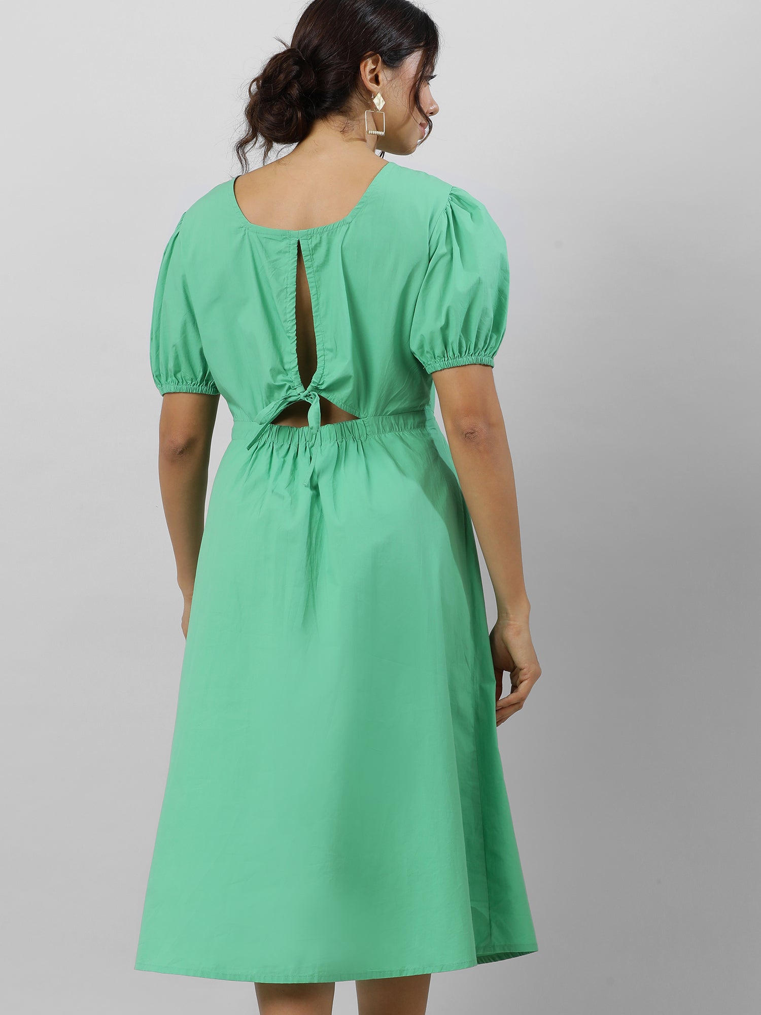 Green Goddess Midi Dress