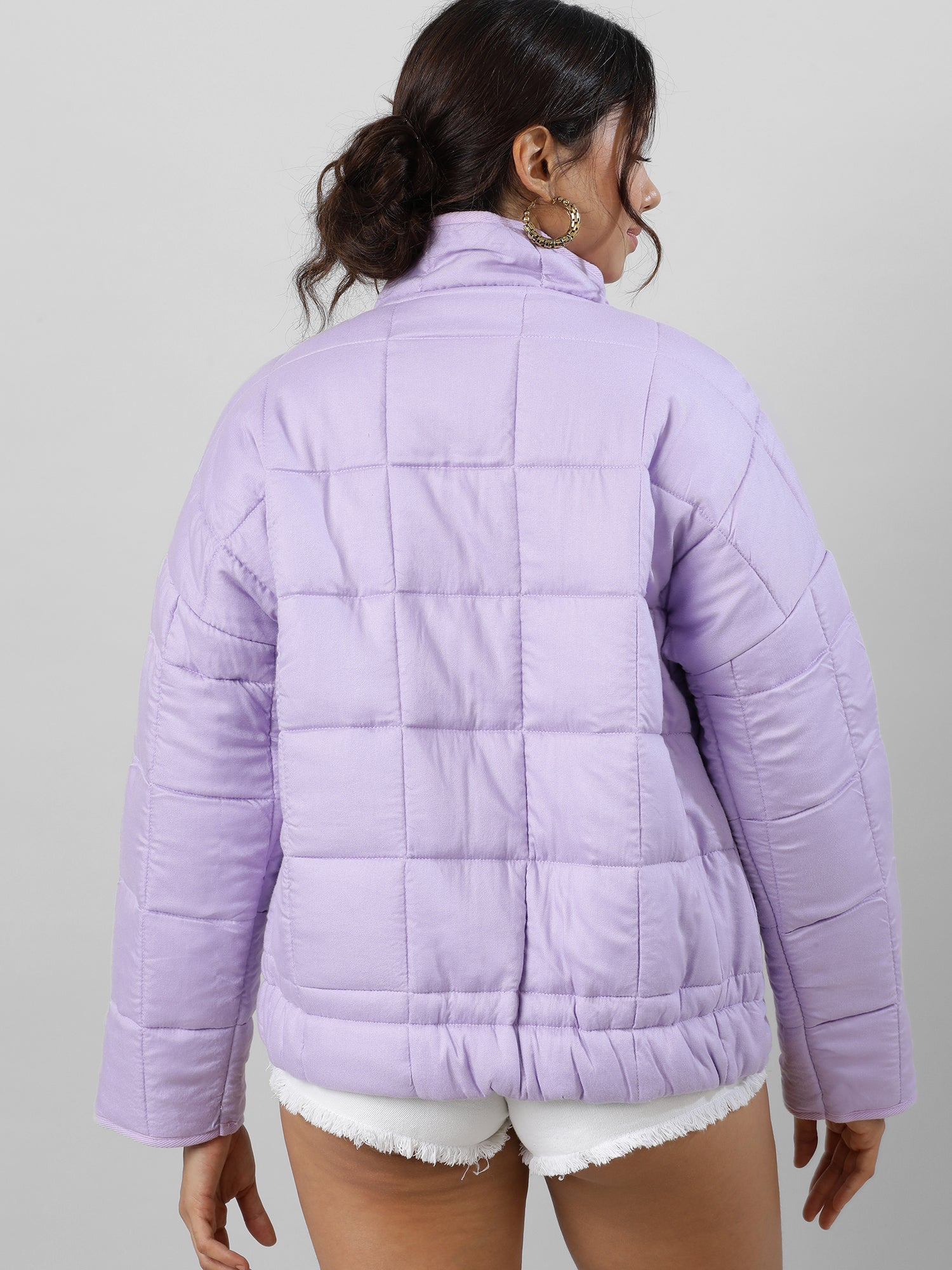 Snuggles Chic Oversize Lavender Jacket