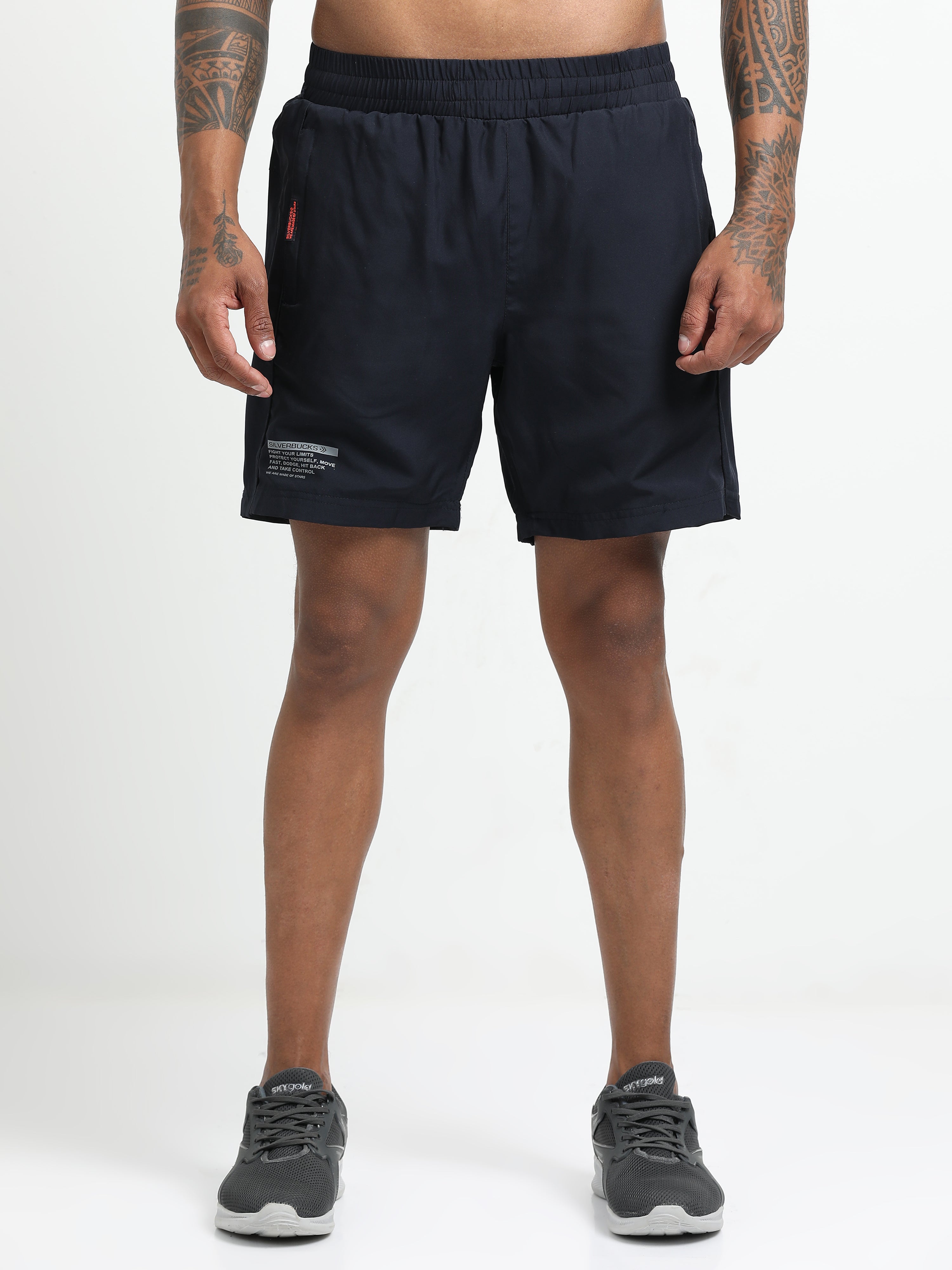 Men Navy Victory Sports Shorts