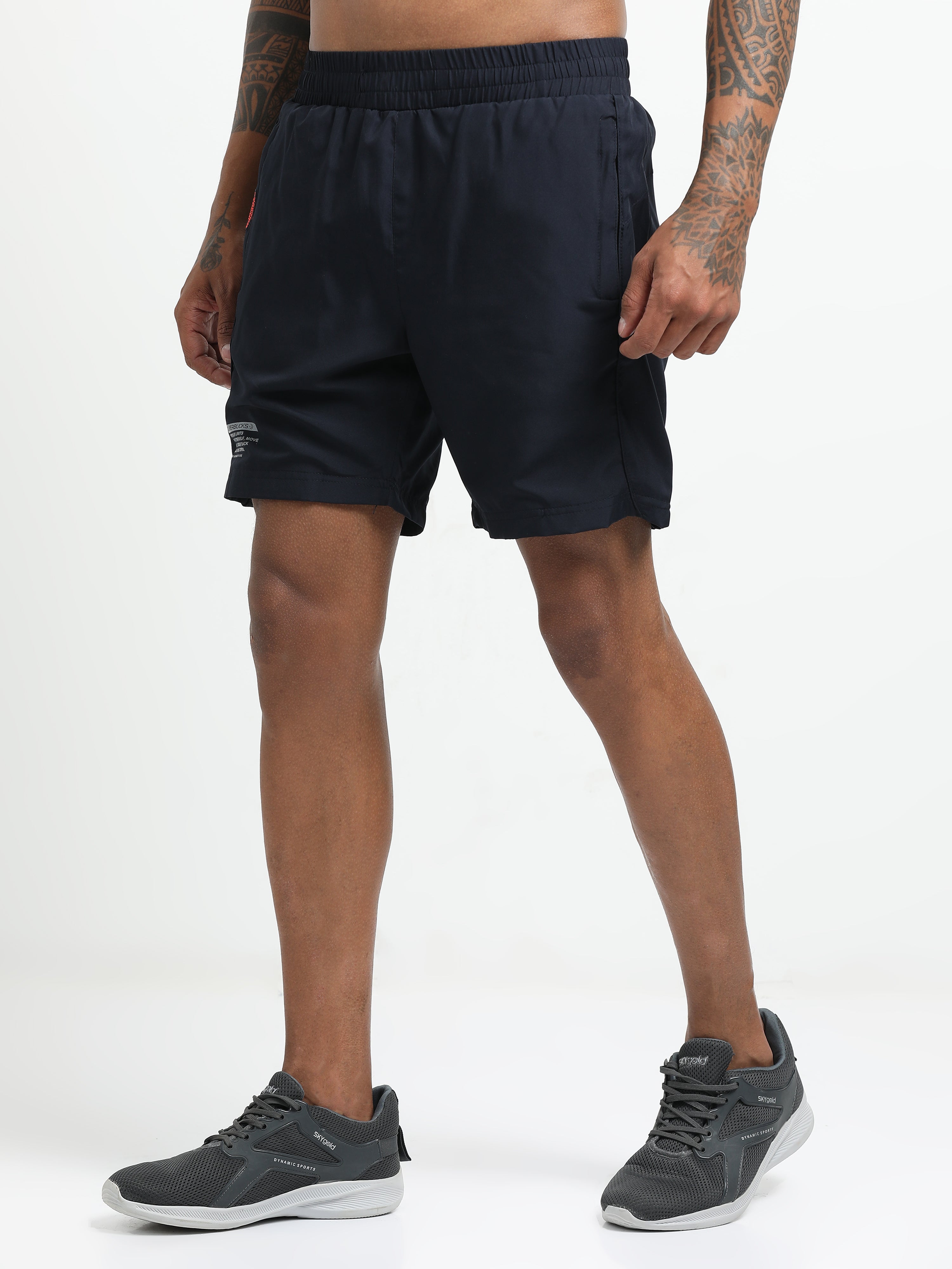 Men Navy Victory Sports Shorts