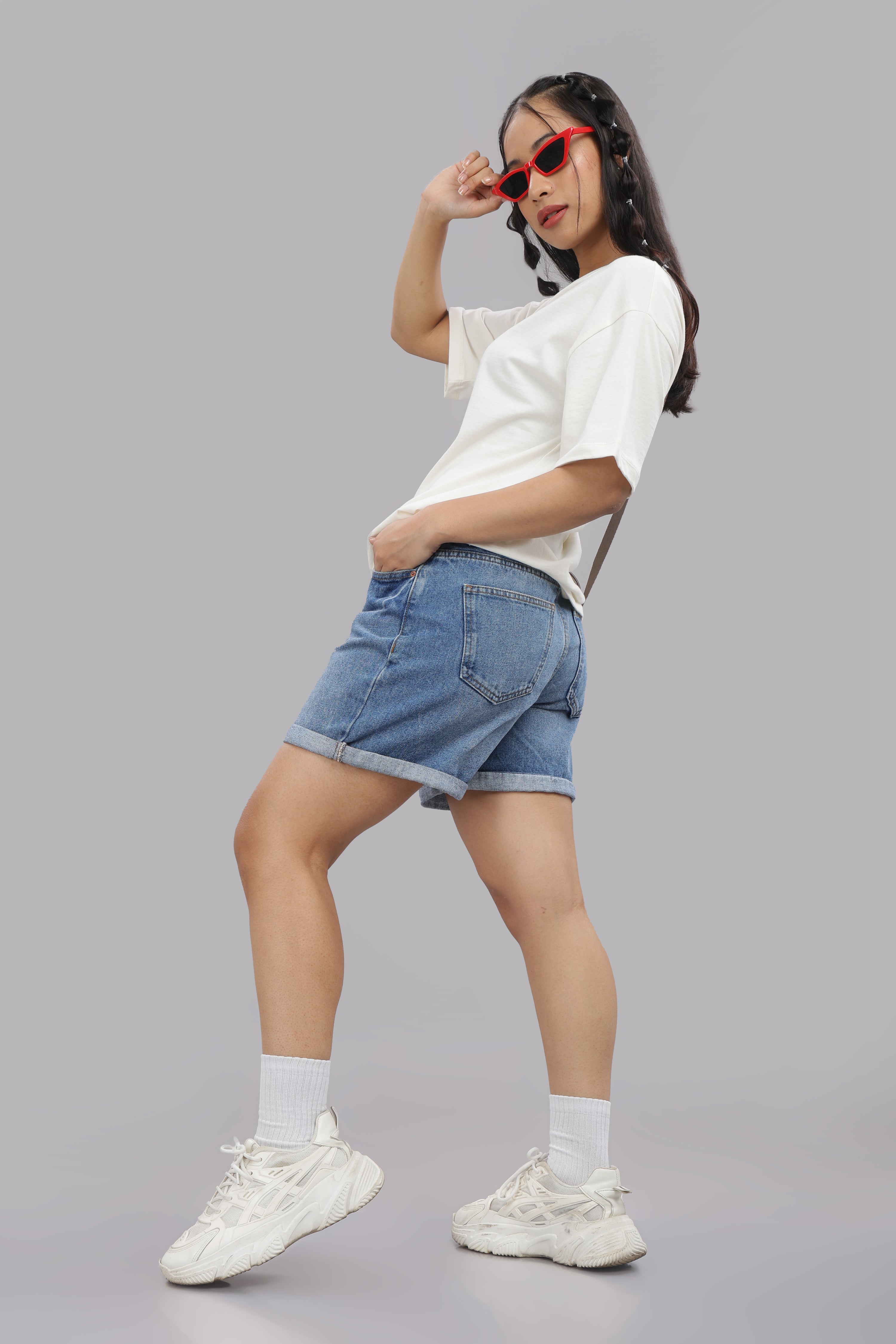 Women White Cotton Regular T-Shirt