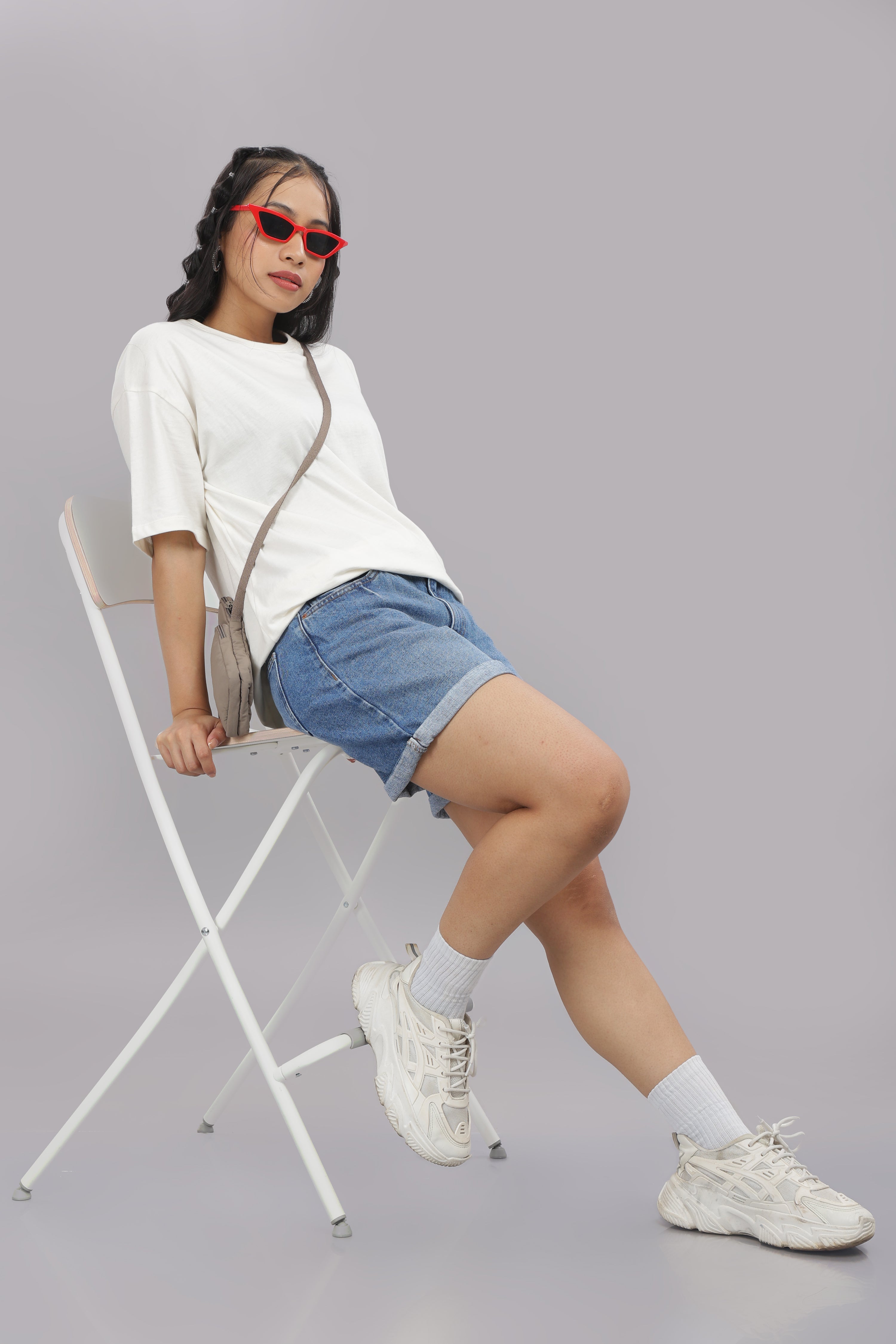 Women White Cotton Regular T-Shirt