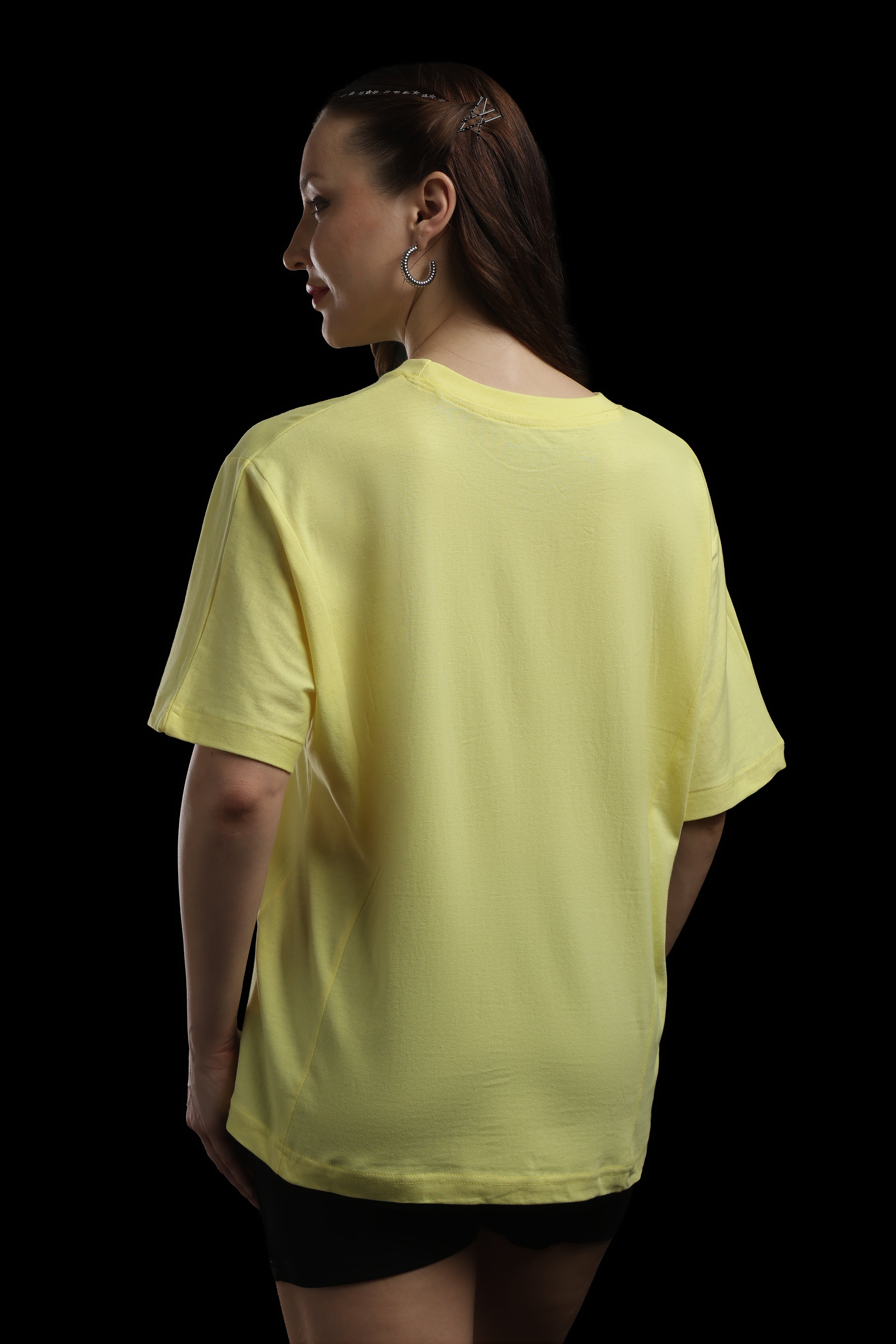 Women Green Cotton Printed T-Shirt