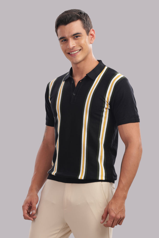 Mens Multi Printed Cotton Regular T-Shirt