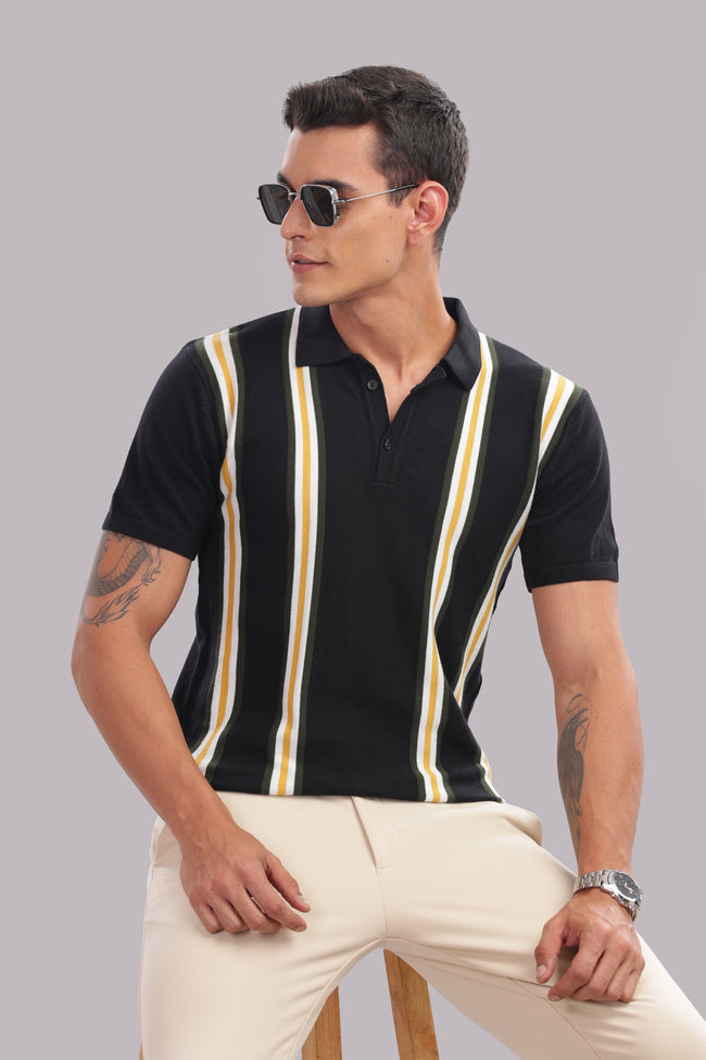 Mens Multi Printed Cotton Regular T-Shirt