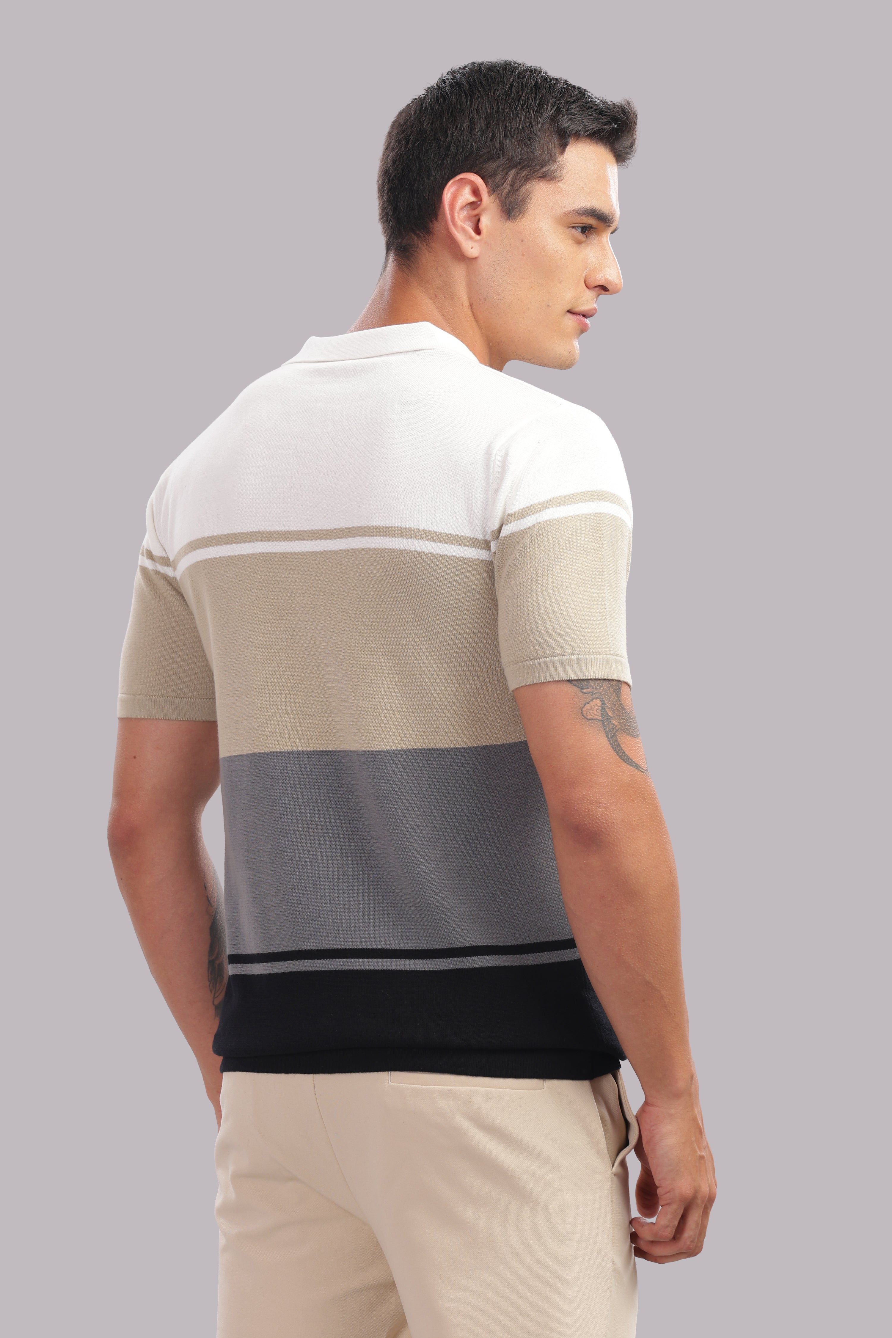 Men Multi Printed Cotton Regular T-Shirt