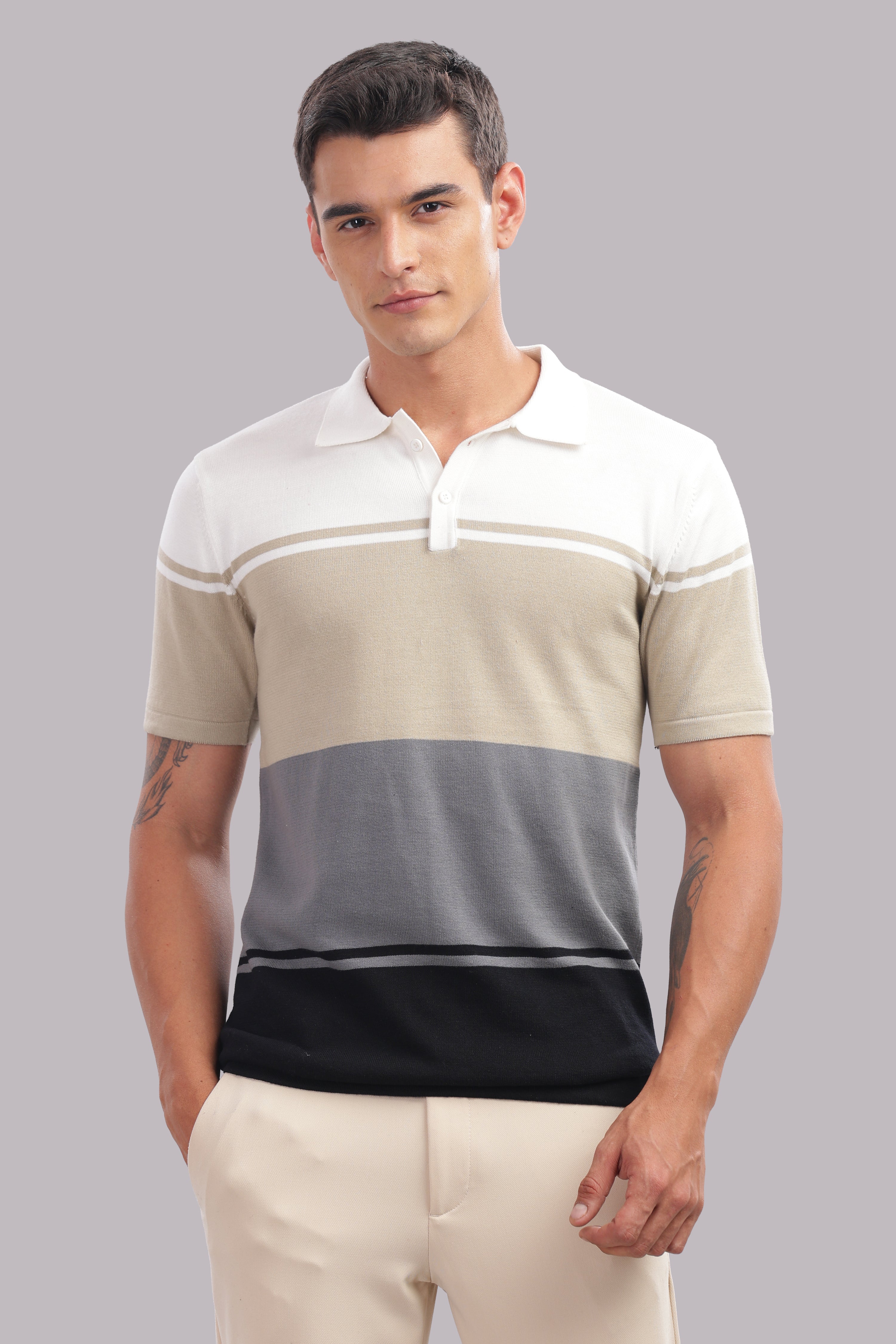 Men Multi Printed Cotton Regular T-Shirt