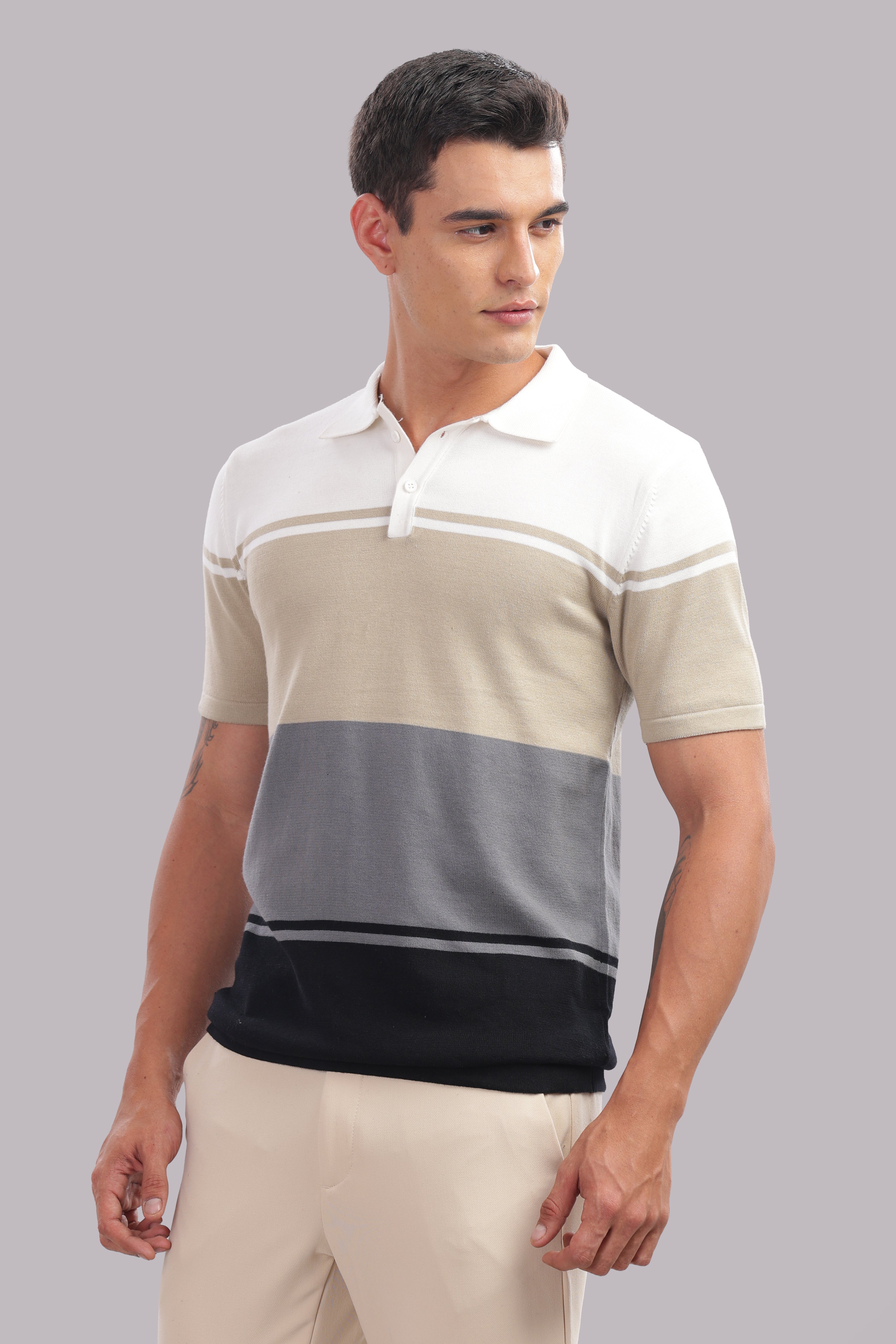 Men Multi Printed Cotton Regular T-Shirt