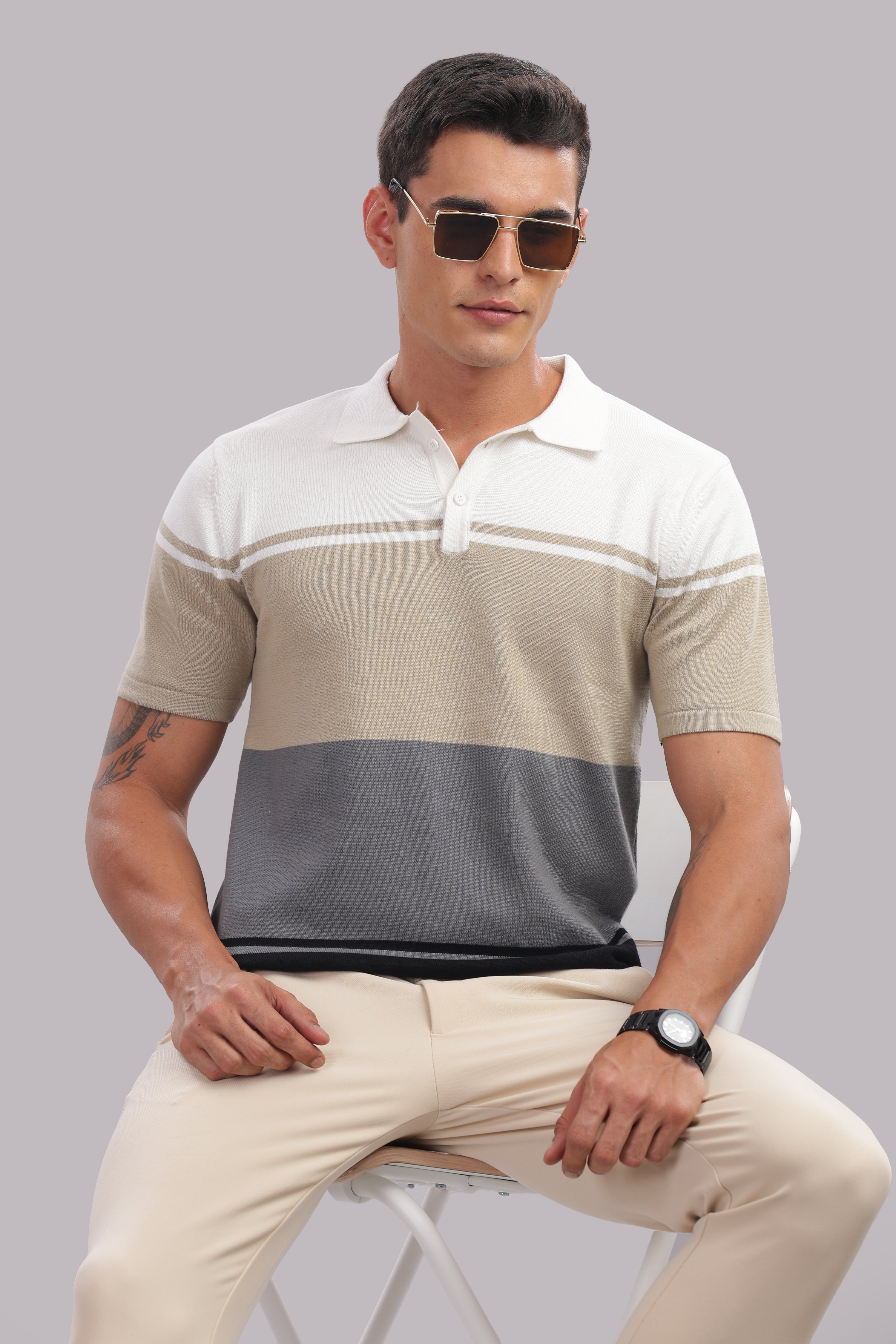 Men Multi Printed Cotton Regular T-Shirt