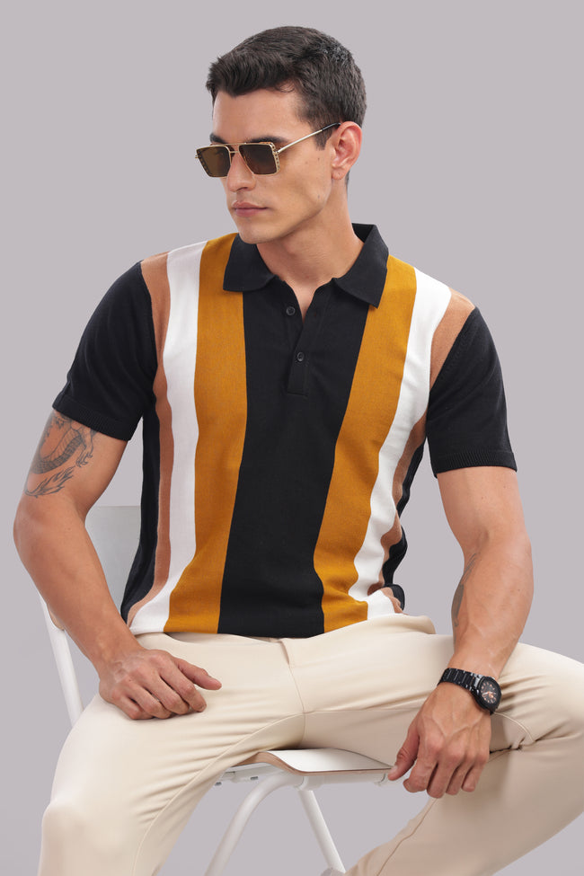 Mens Multi Printed Cotton Regular T-Shirt