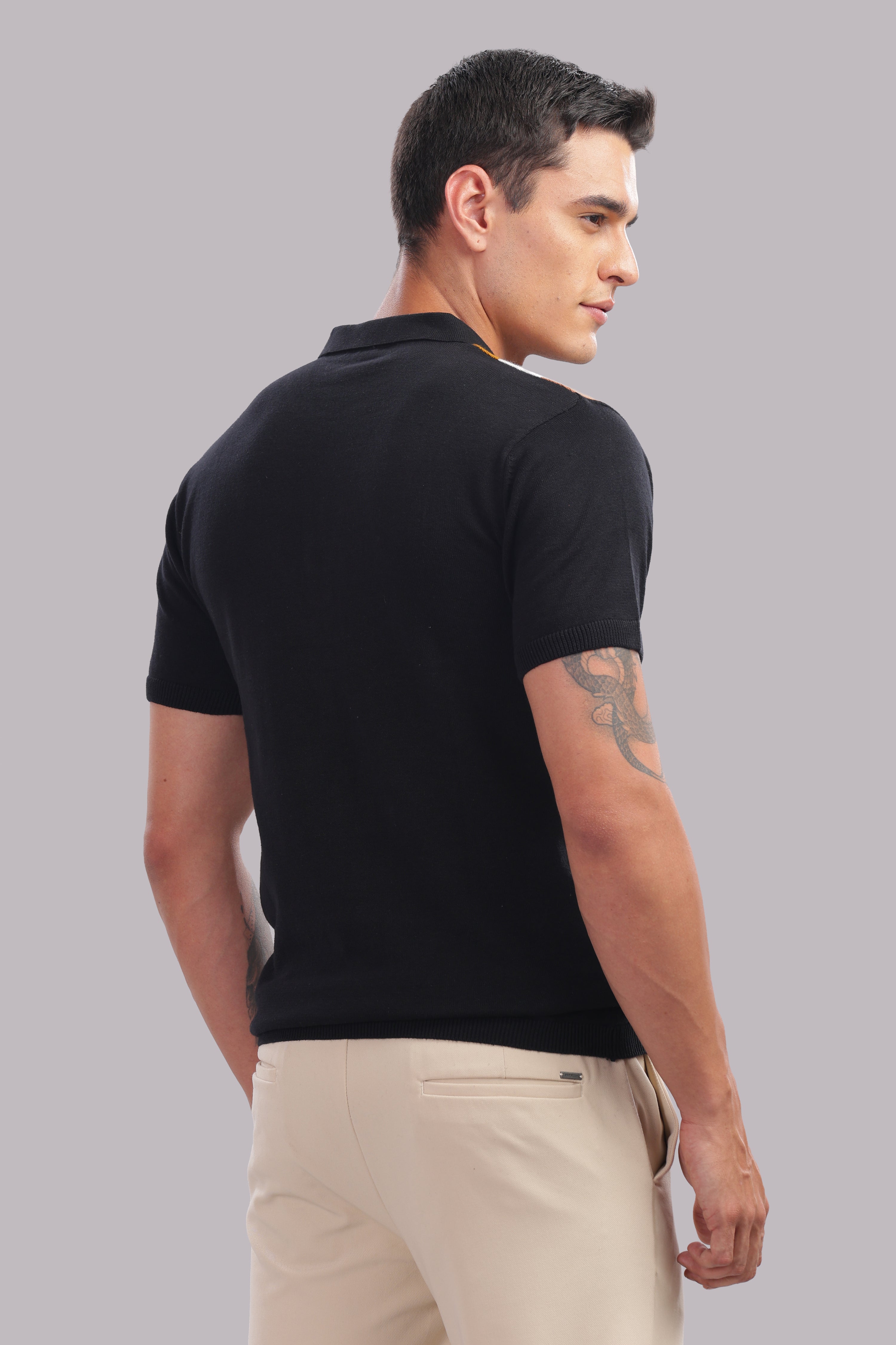 Mens Multi Printed Cotton Regular T-Shirt