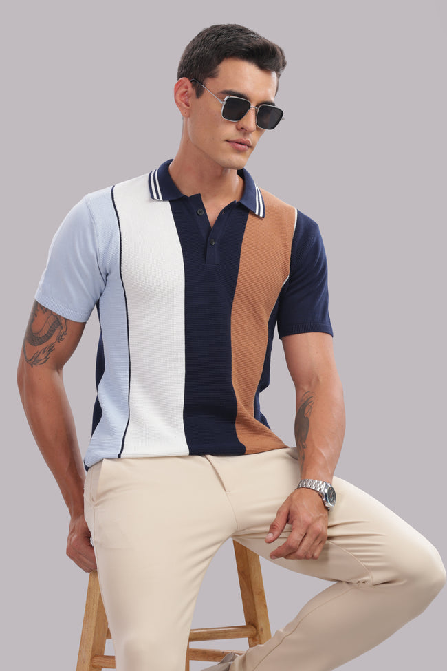 Mens Multi Printed Cotton Regular T-Shirt