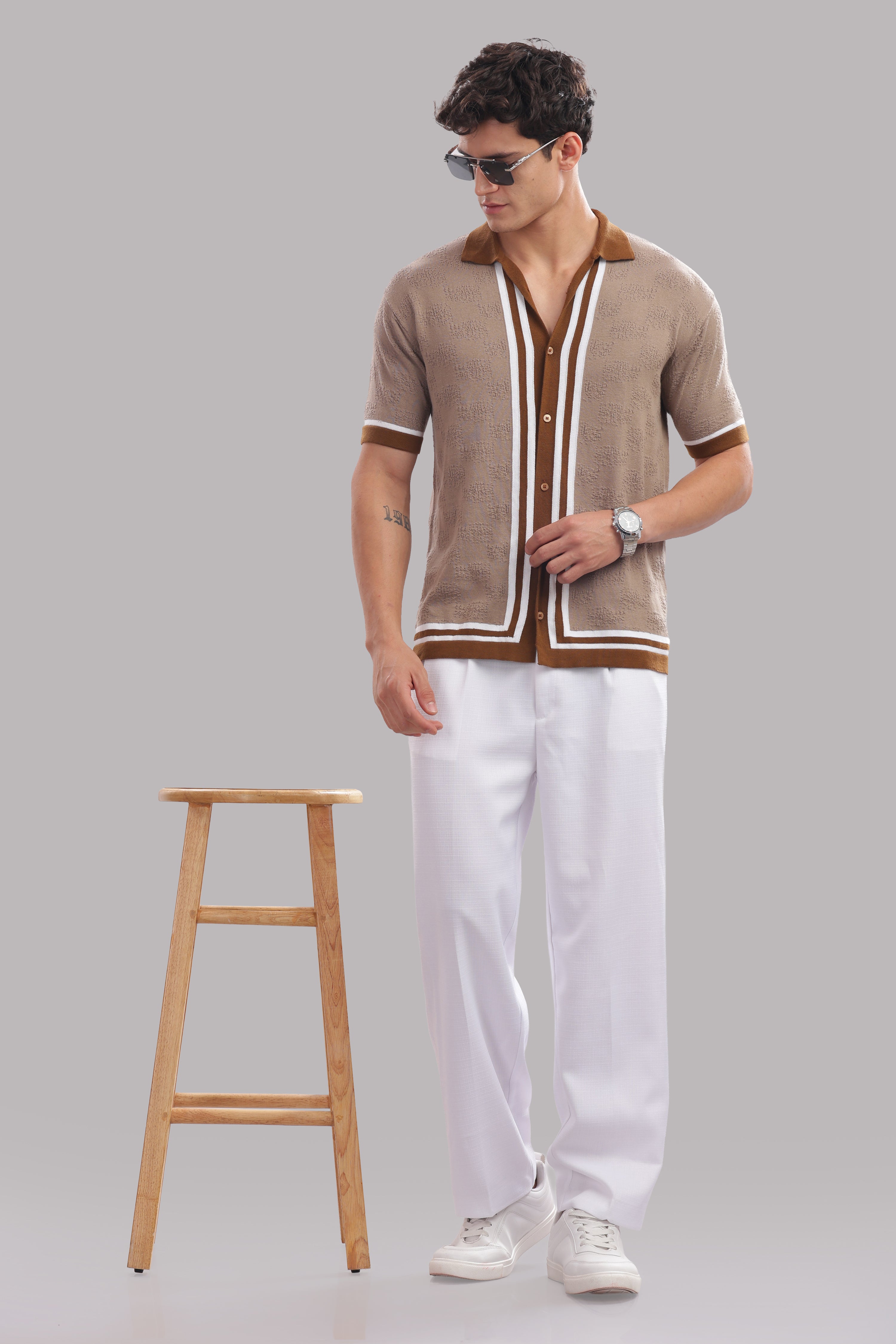 Men Multi Cotton Regular T-Shirt