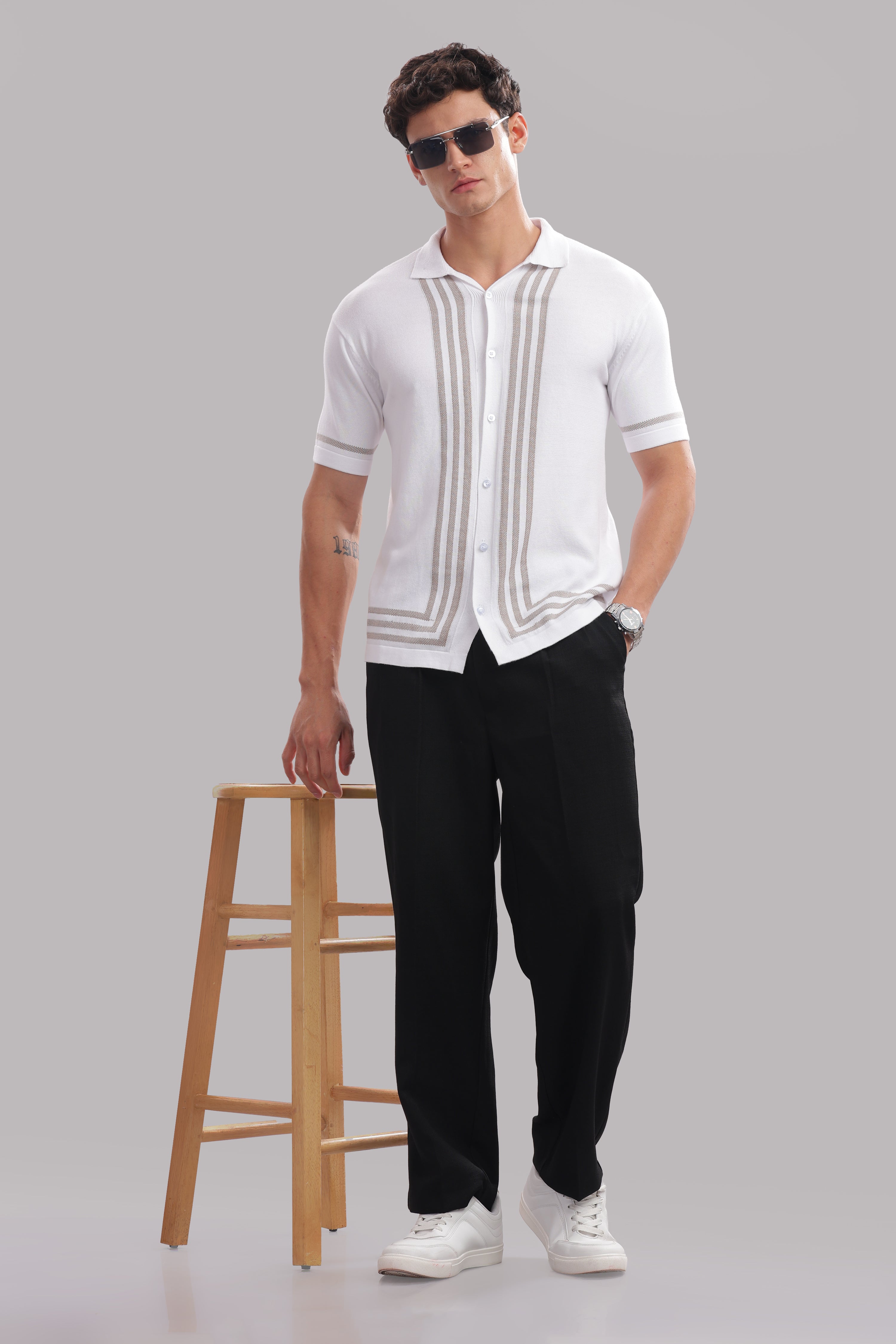 Men Multi Cotton Regular T-Shirt