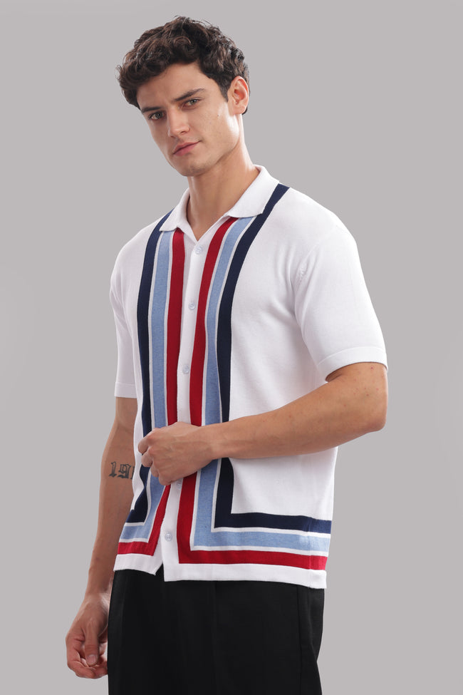 Mens Multi Printed Cotton Regular T-Shirt