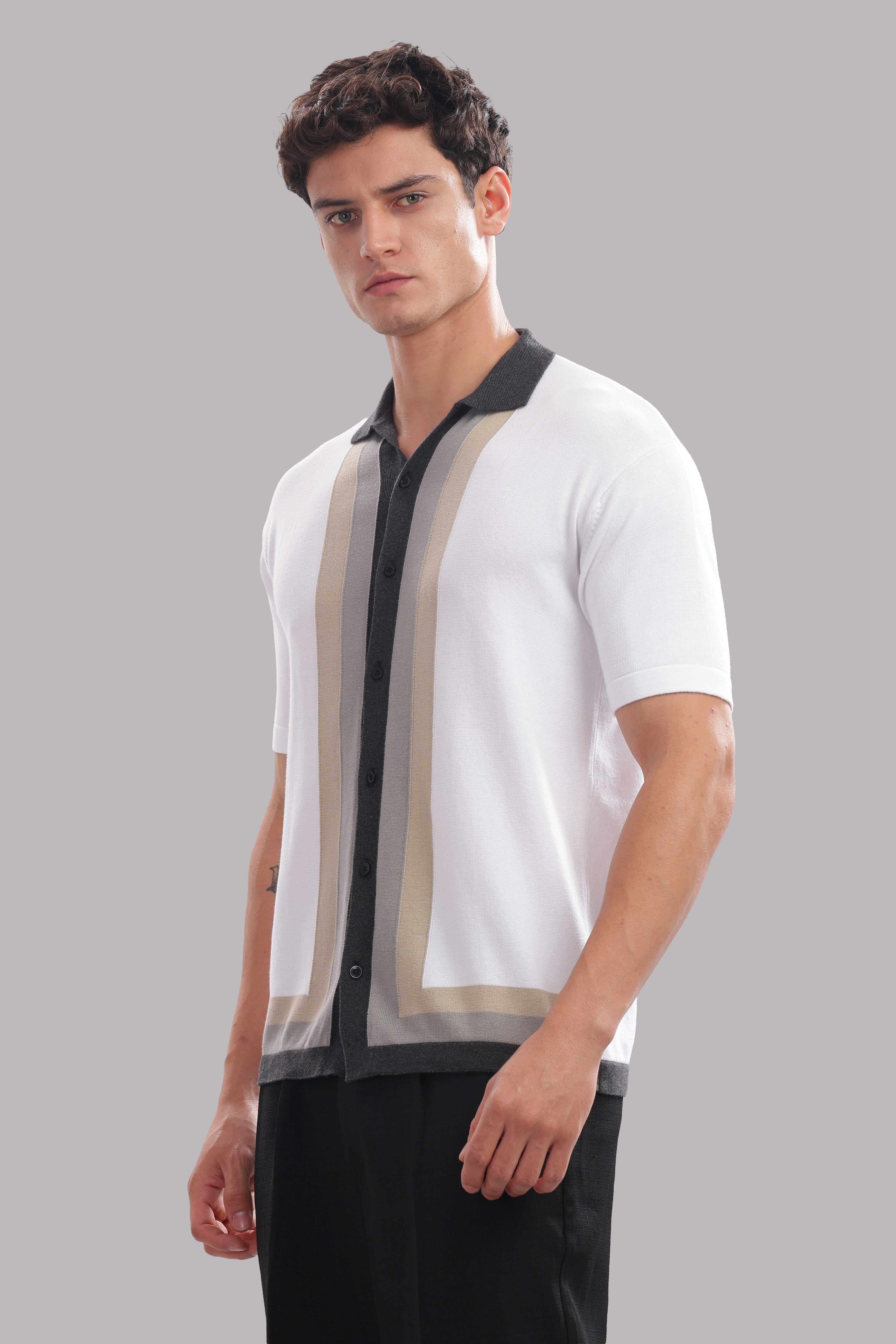 Men Multi Cotton Regular T-Shirt