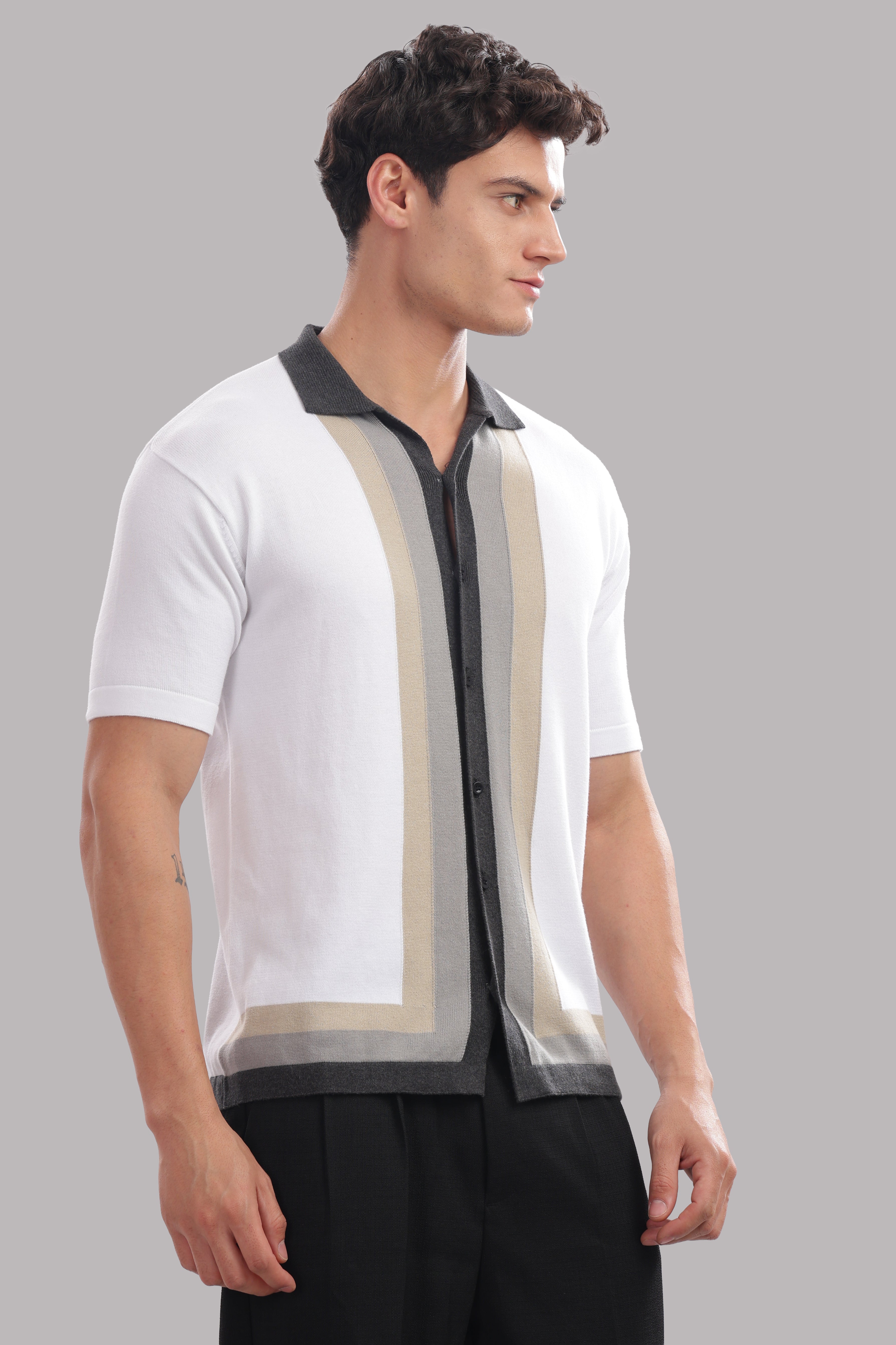 Men Multi Cotton Regular T-Shirt