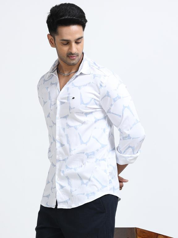 Men Premium Printed Casual Shirt