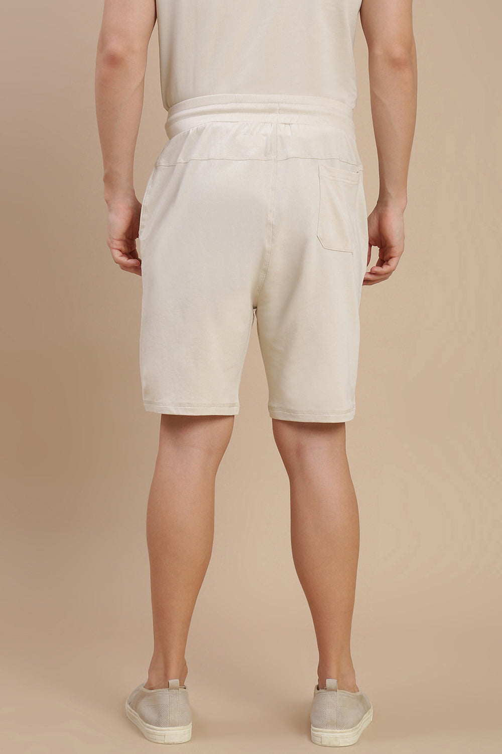 Men Beige Singlet Comfort T-Shirt