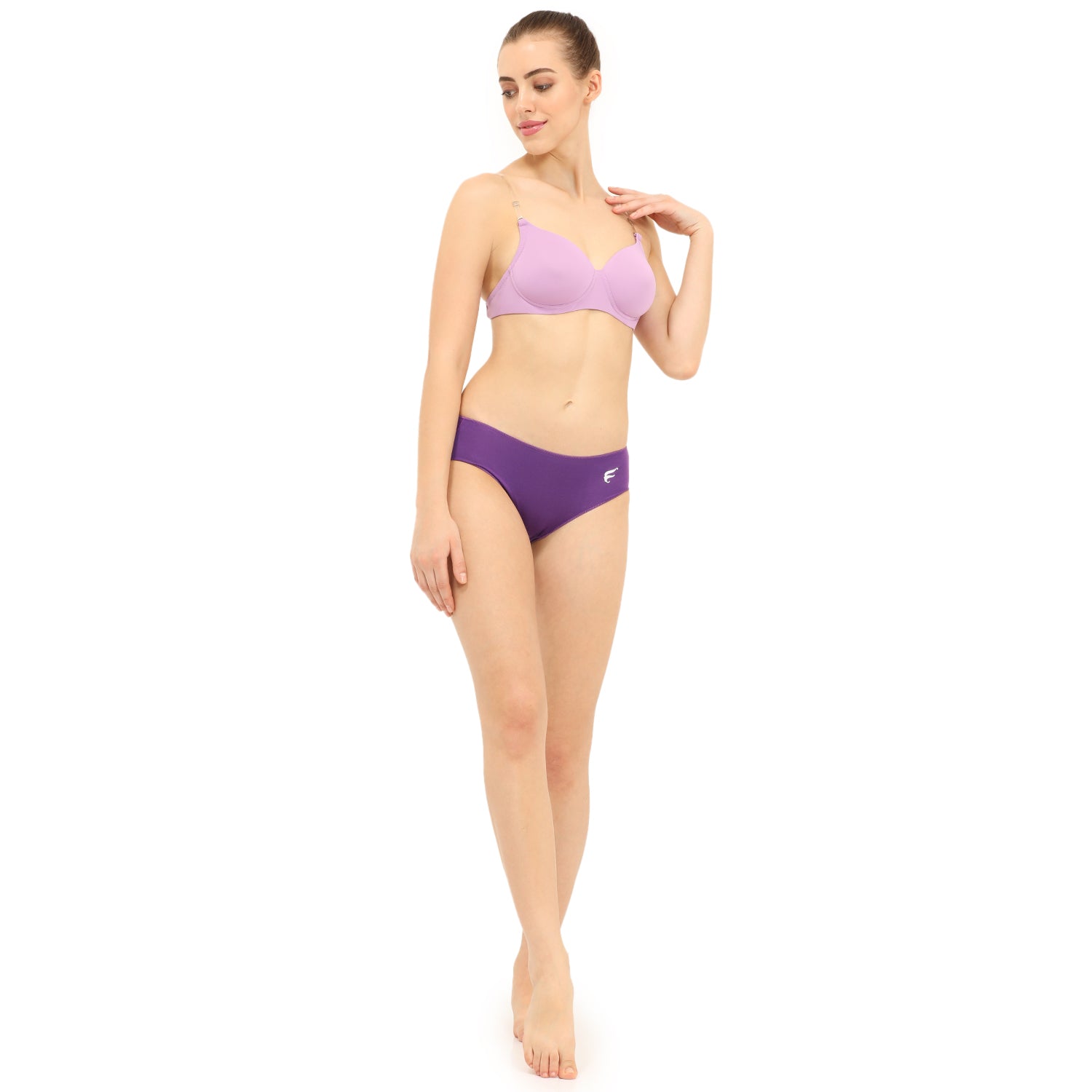Padded Non-Wired 3/4th Coverage Backless Bra