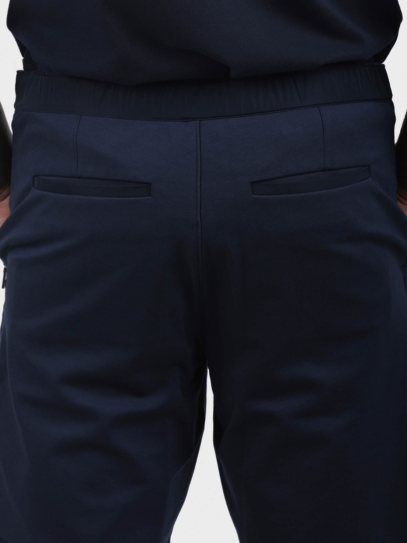 Men Gunmetal Buckle Shorts