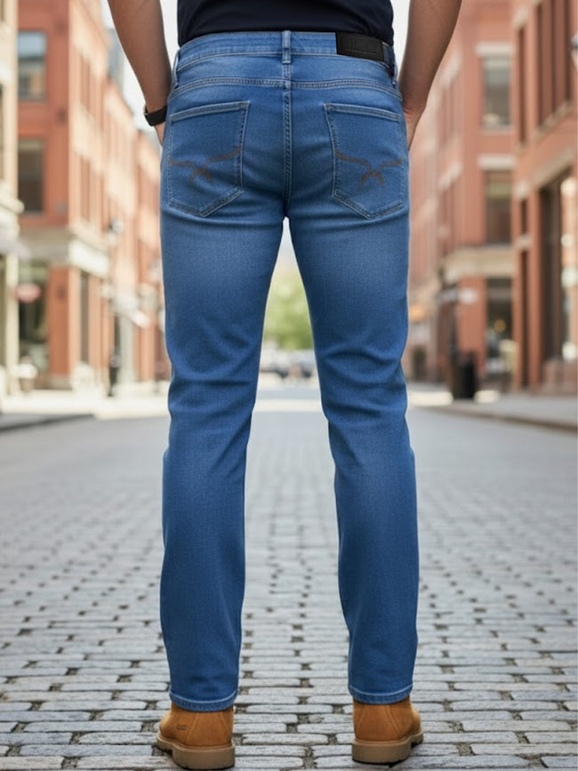Men Blue Stretchable Jeans