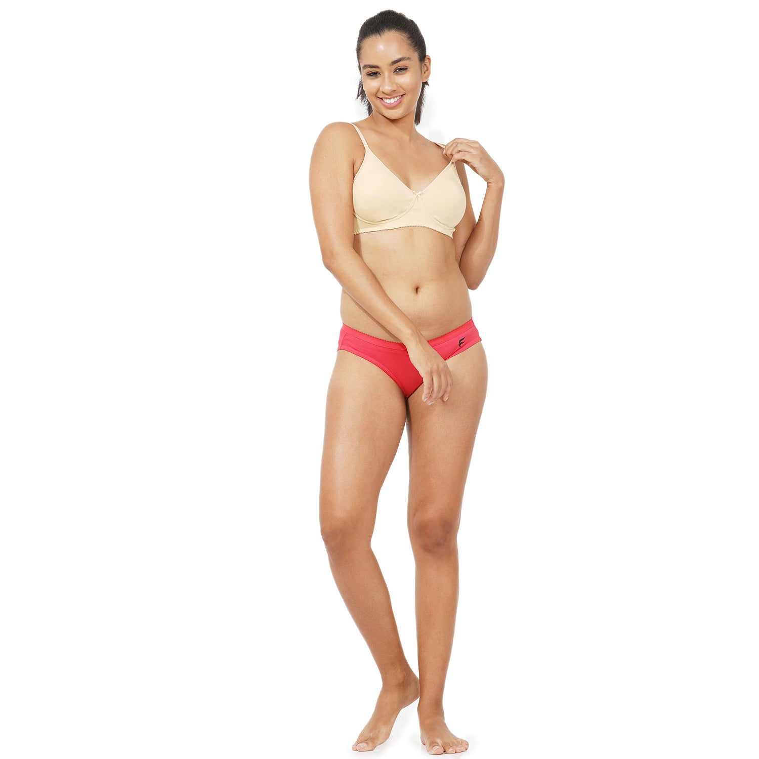 Non-Padded Non-Wired 3/4th Coverage T-Shirt Bra