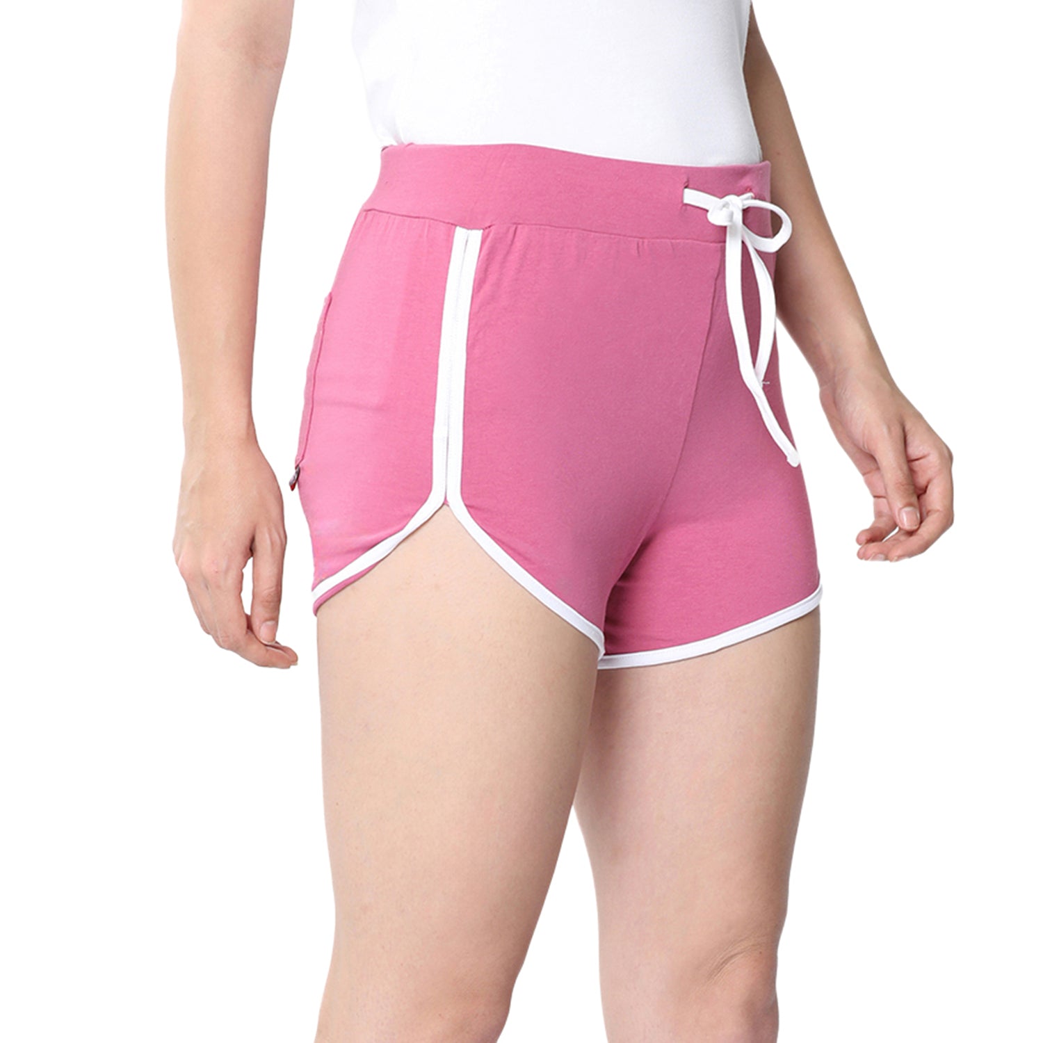 Women Relaxed Fit Dolphin Shorts