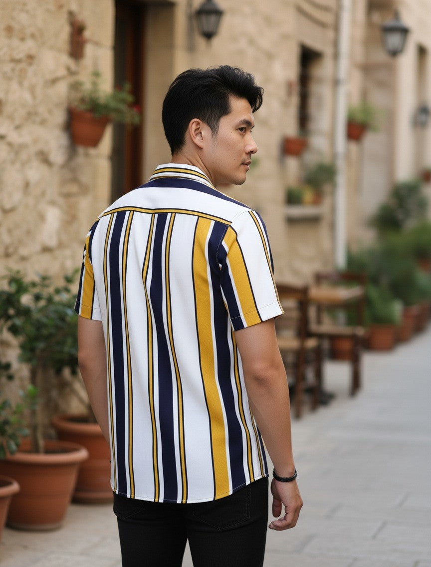 Men Multi Striped Shirt