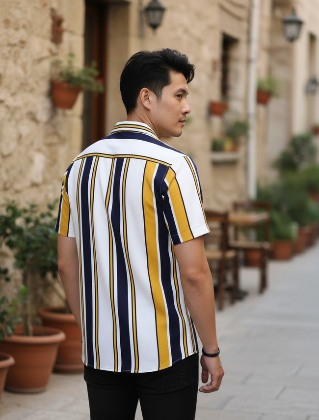 Men Multi Striped Shirt