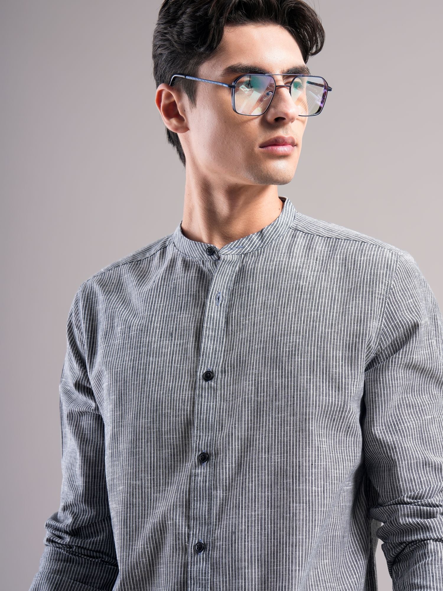 Men Black Casual Shirt
