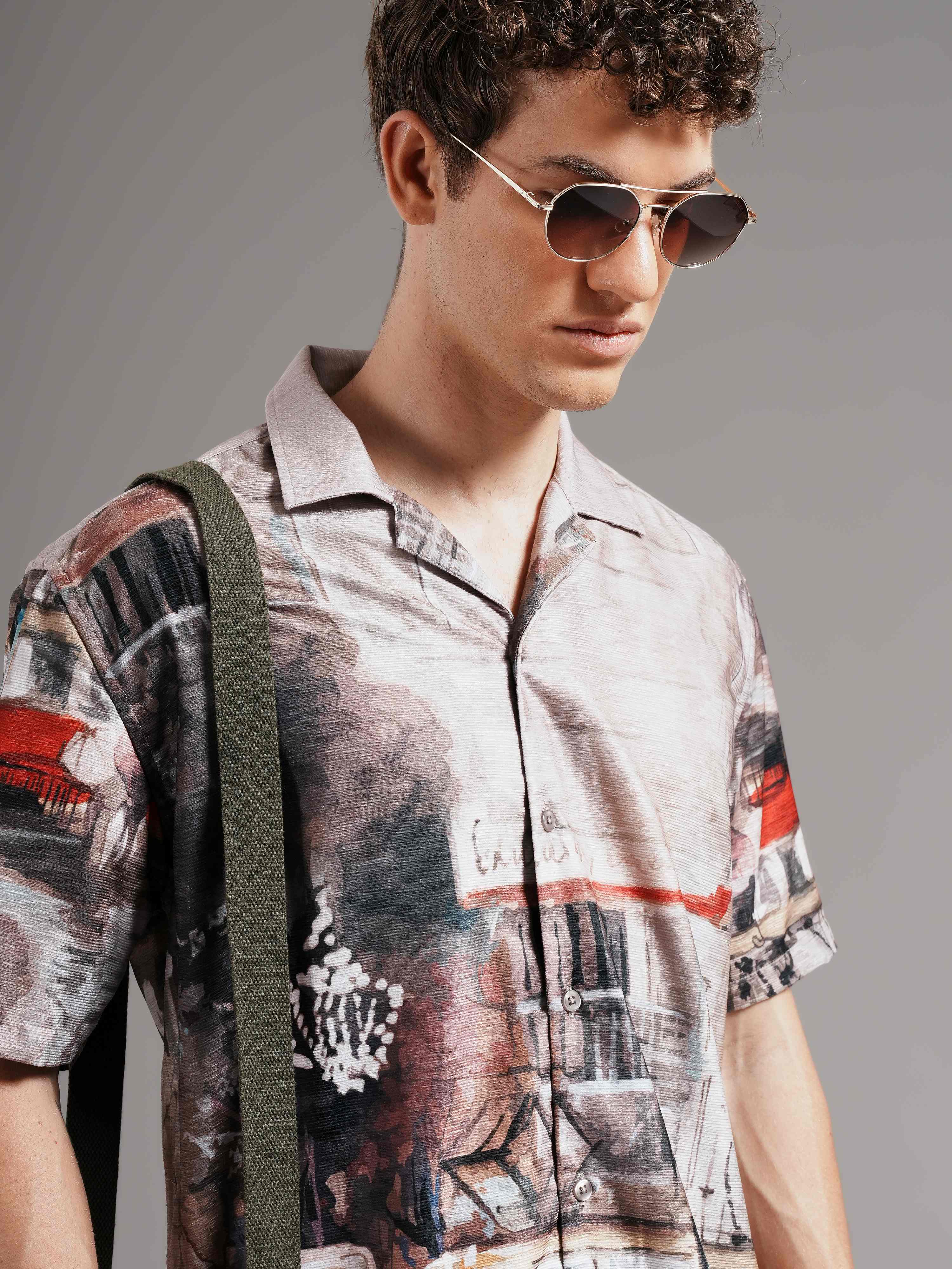 Men Multi Casual Printed Shirt