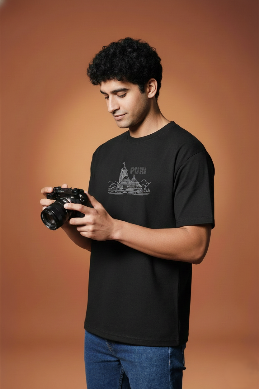 Men Printed Regular Cotton T-Shirt