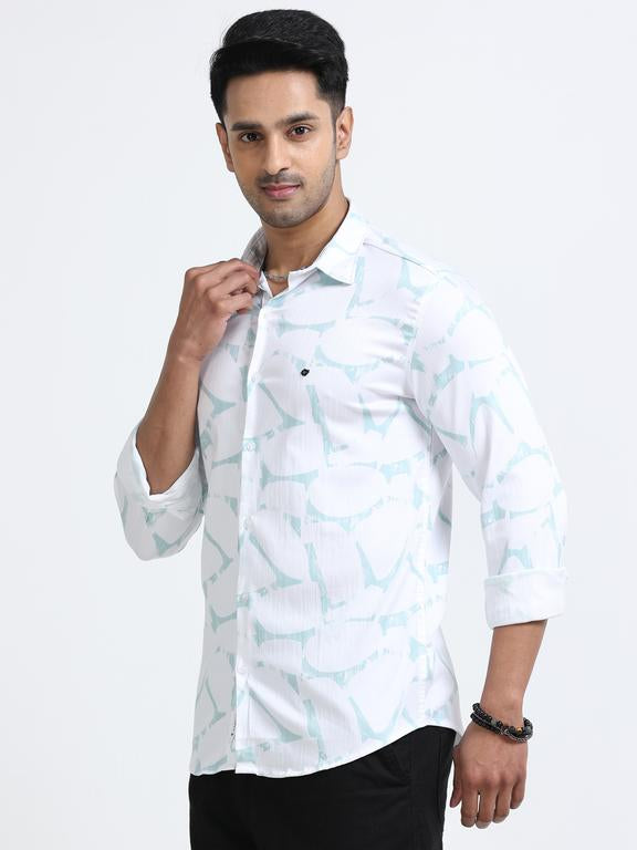 Men Premium Printed Casual Shirt