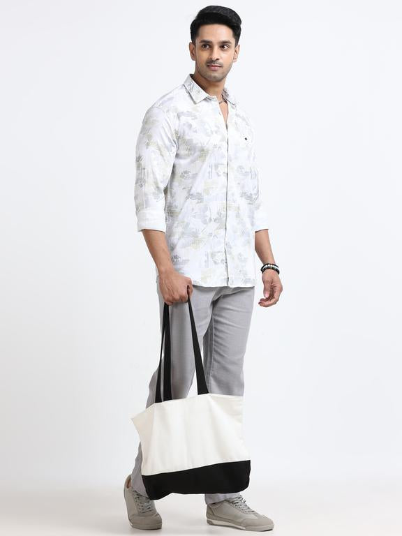 Men Premium Printed Casual Shirt