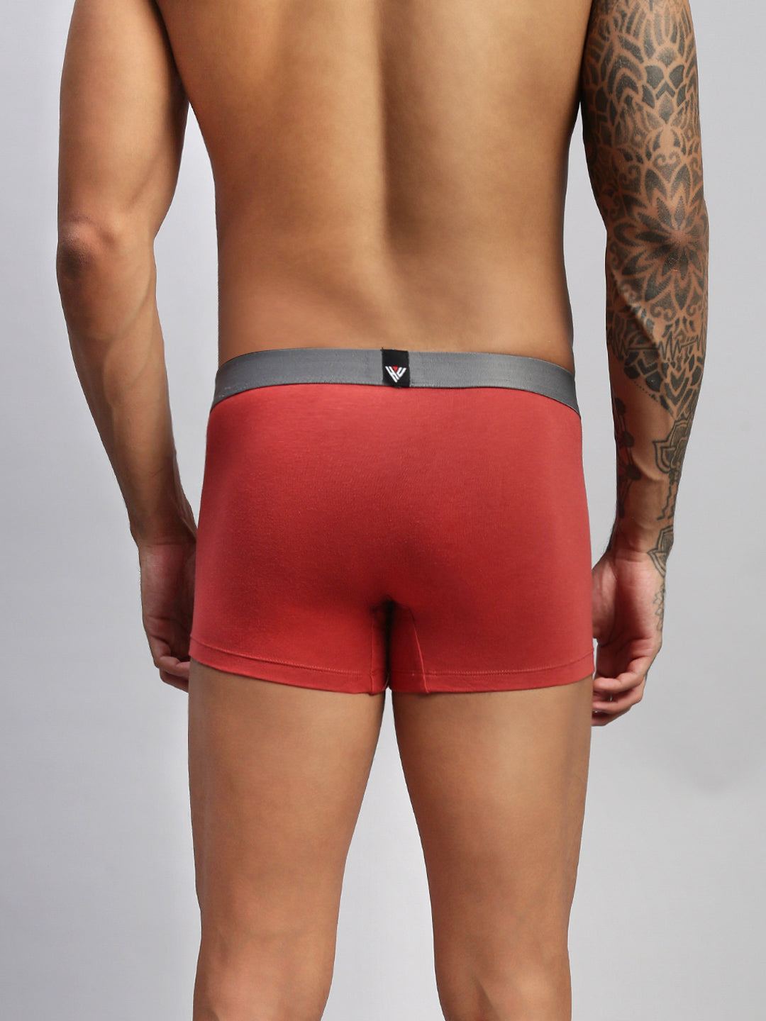 Men Pack of 2 Cotton Elastane Trunks