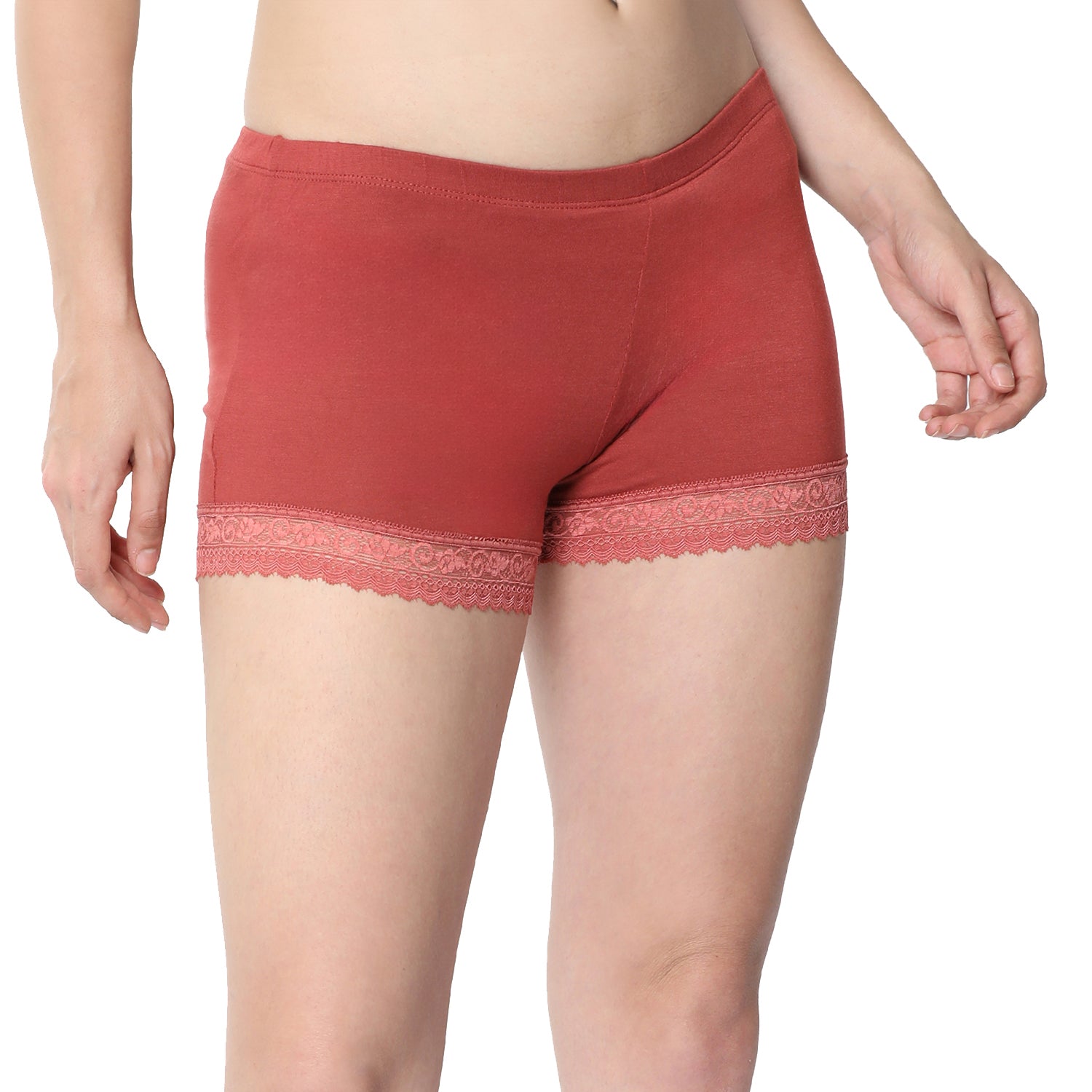 Women Maroon Ultralight Hot Shorts