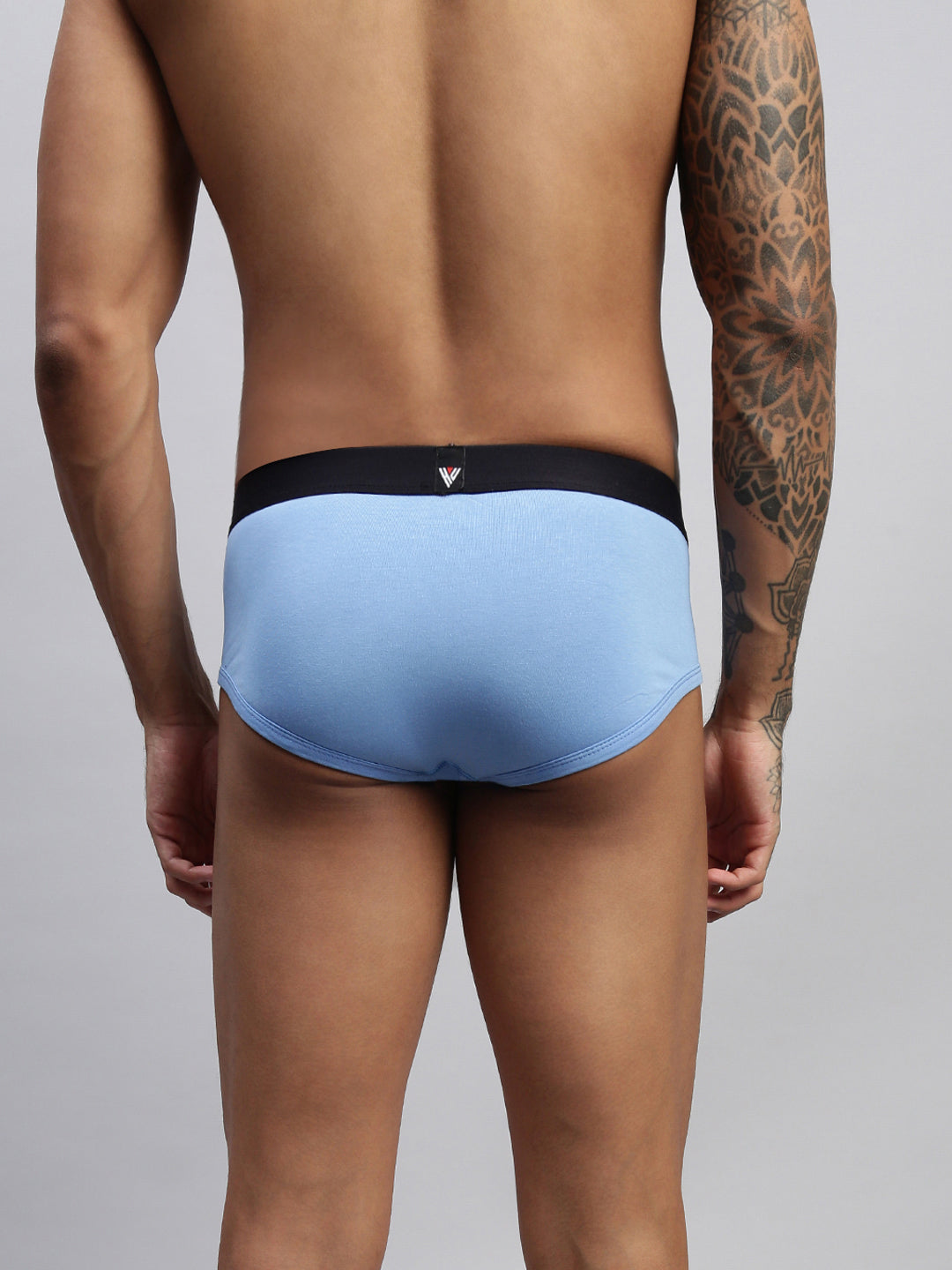 Men Pack of 2 Cotton Elastane Briefs