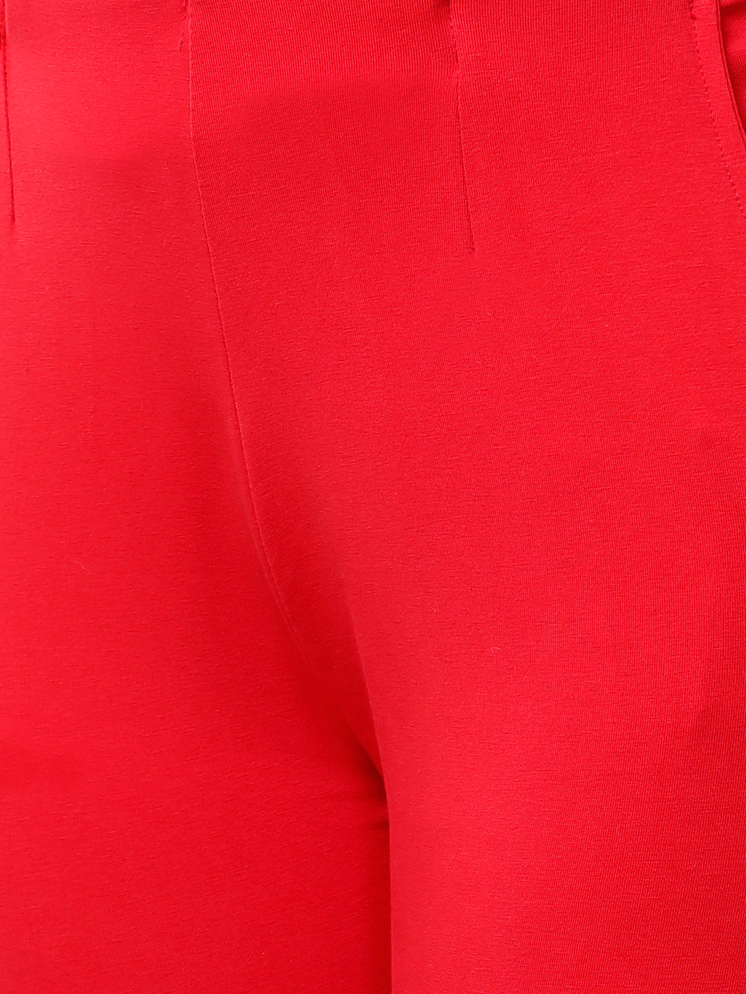 Women Red Casual Pants