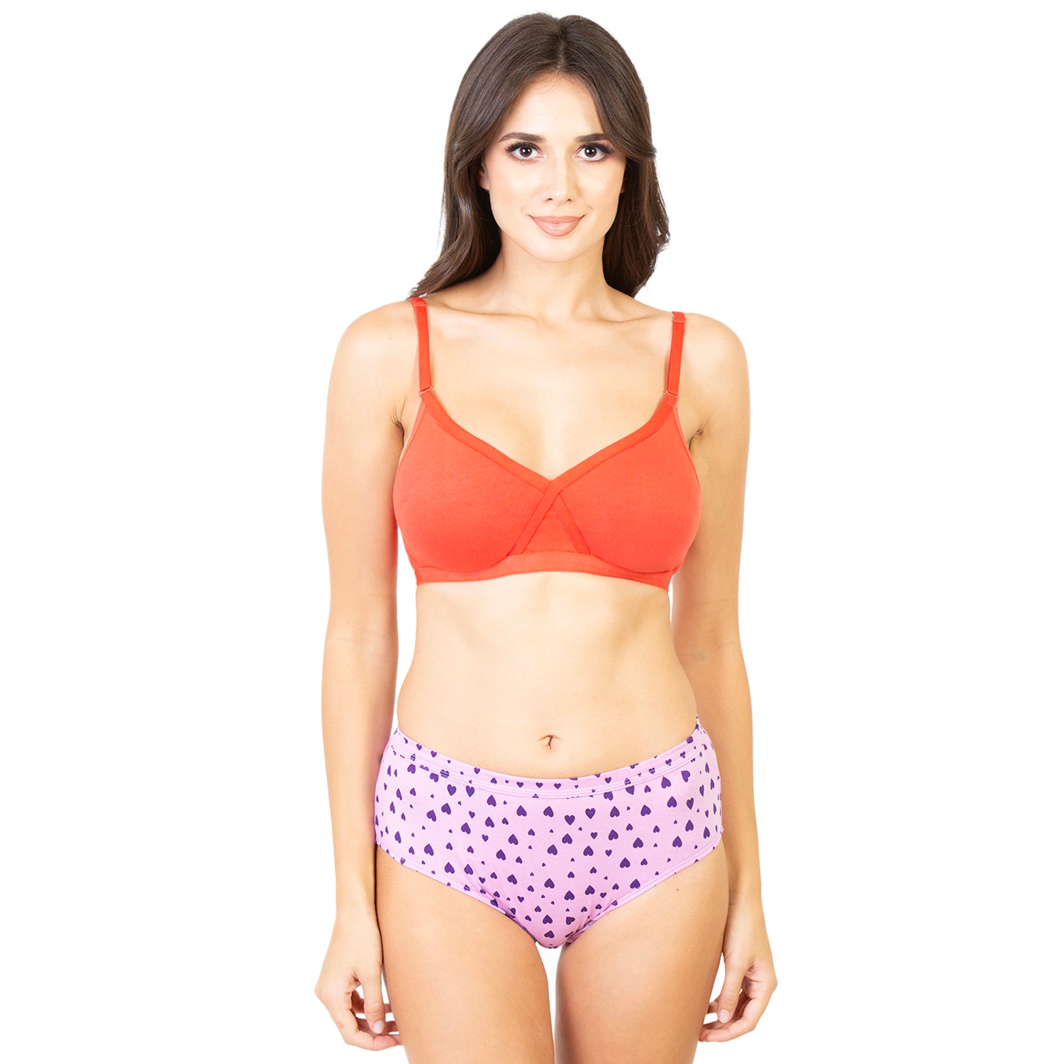 Non-Padded Non-Wired 3/4th Coverage T-Shirt Bra