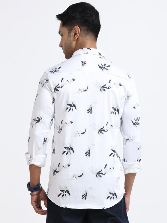 Men Premium Printed Casual Shirt