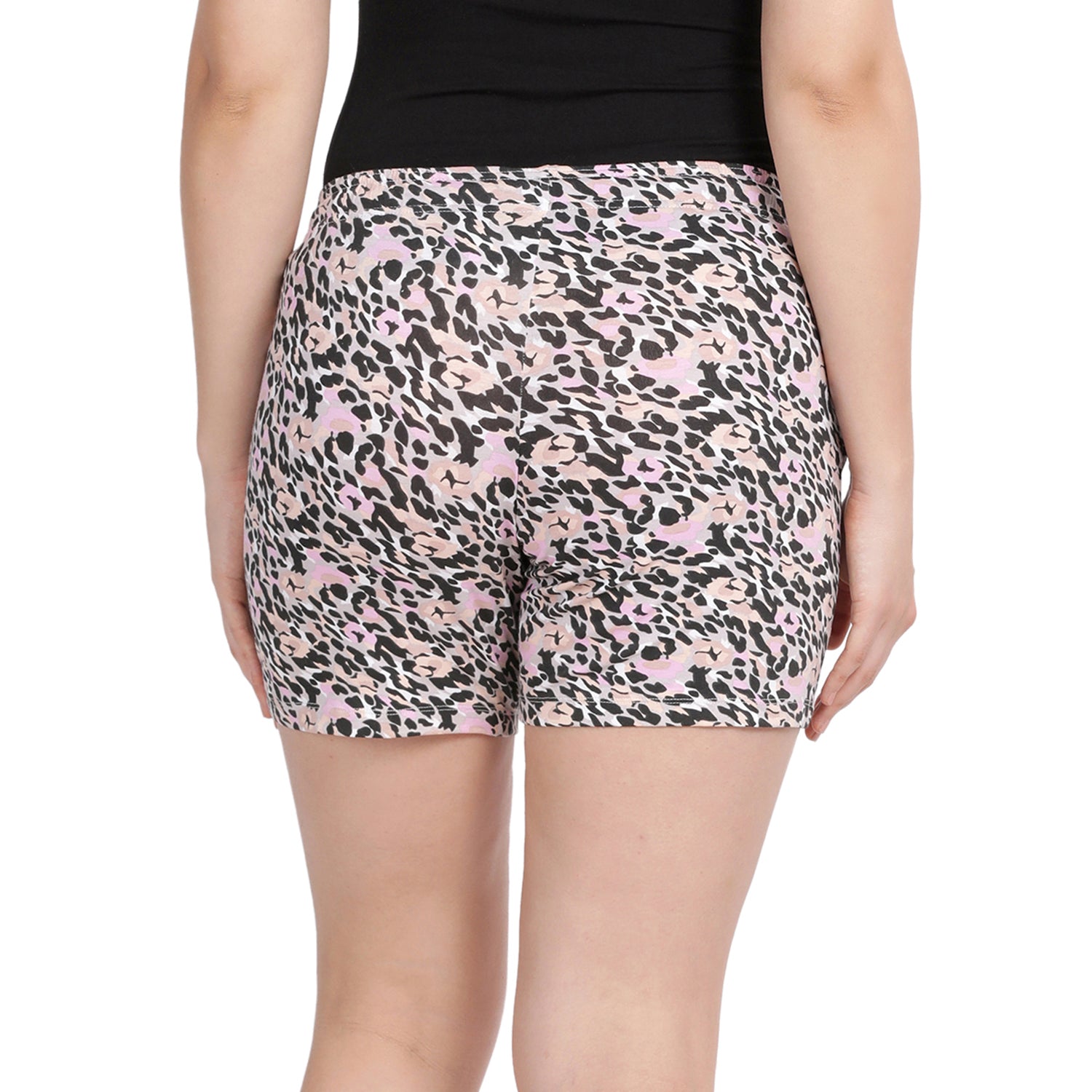 Women Regular Fit Knitted Shorts