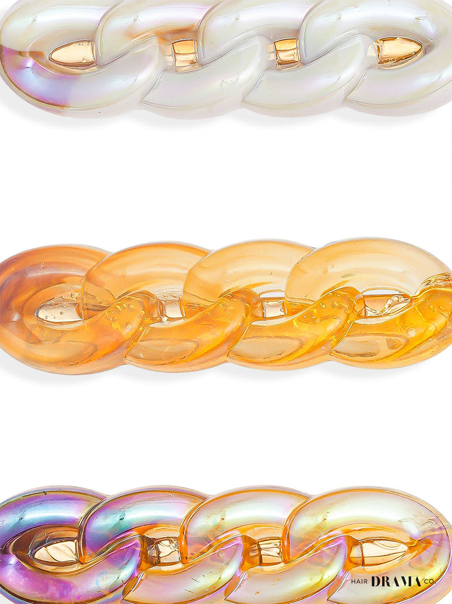 Women Multi Chain Pins Set Of 3